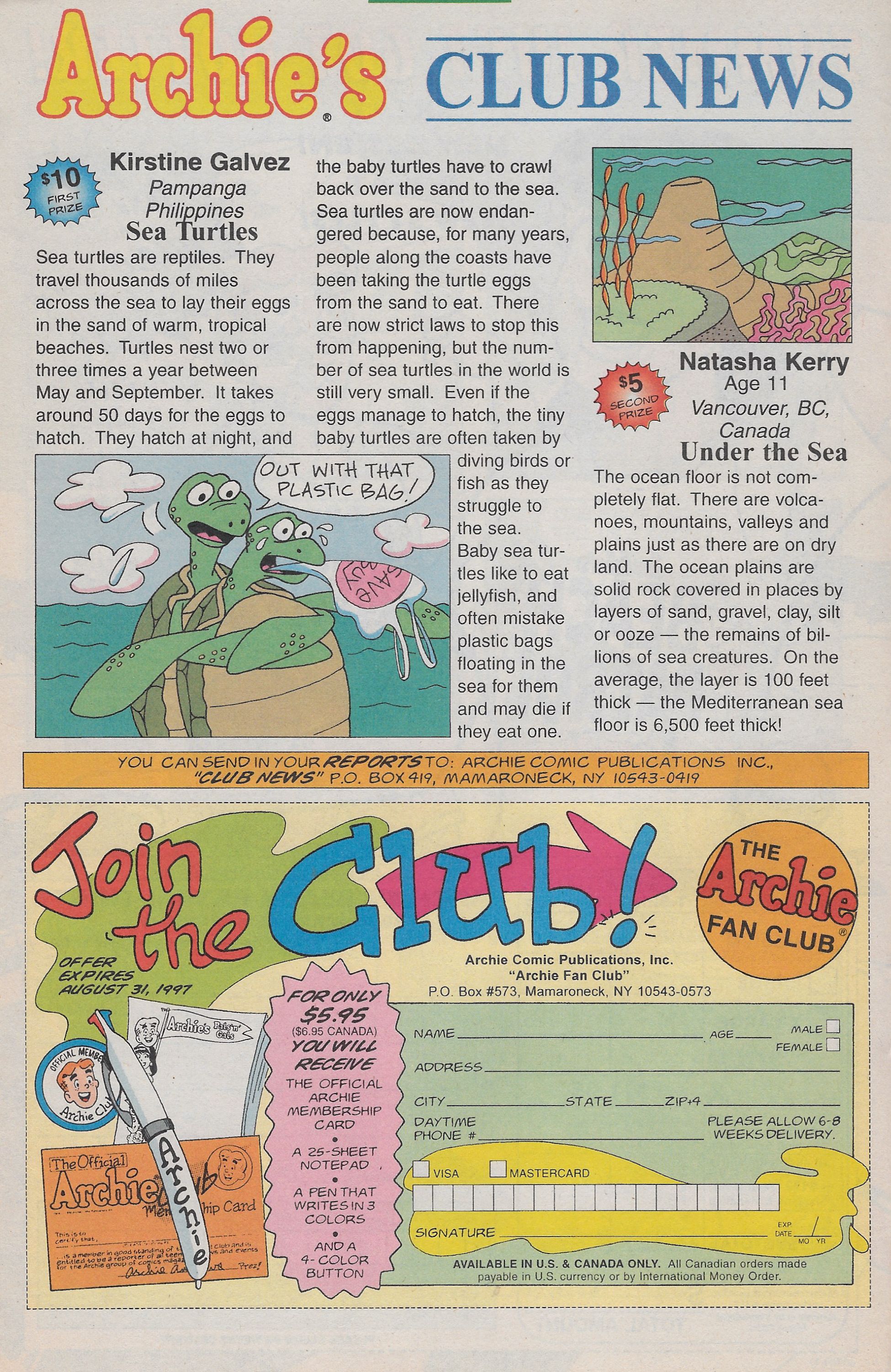 Read online Archie & Friends (1992) comic -  Issue #24 - 10