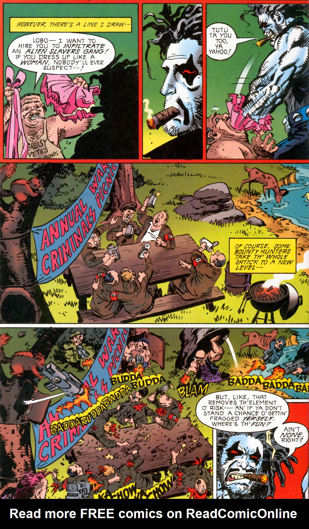 Read online Lobo: Bounty Hunting for Fun and Profit comic -  Issue # Full - 40