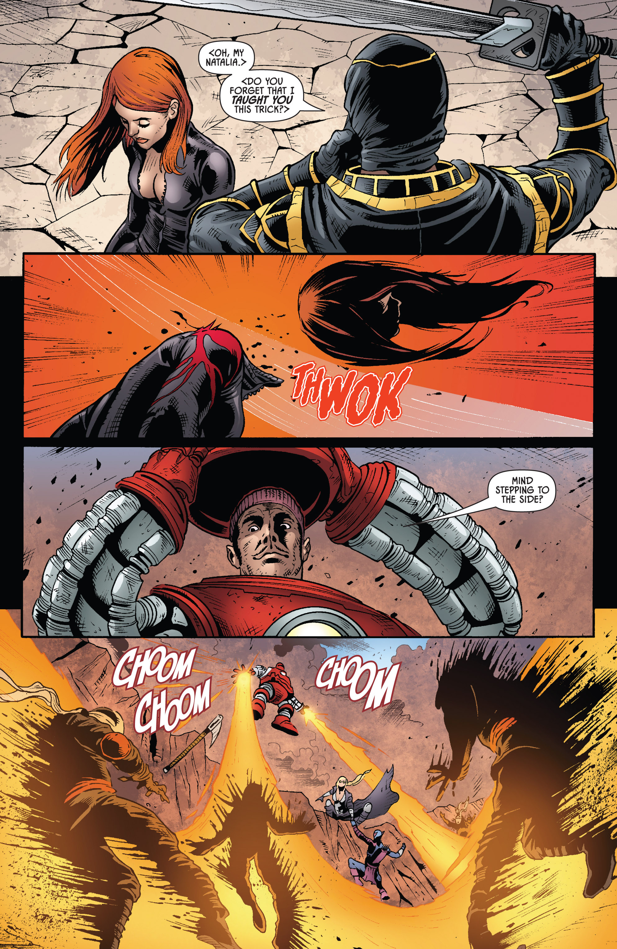 Read online Widowmaker comic -  Issue #4 - 19