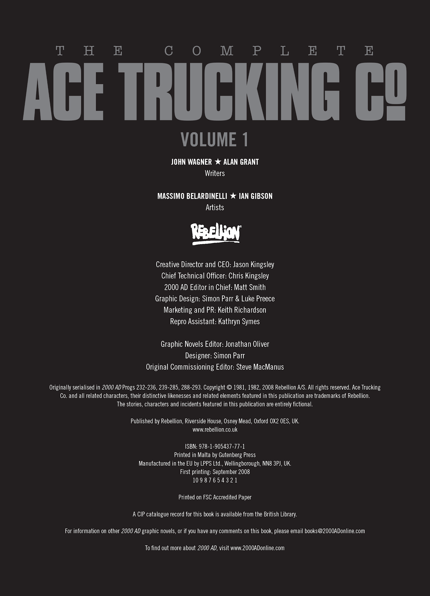 Read online The Complete Ace Trucking Co. comic -  Issue # TPB 1 - 4