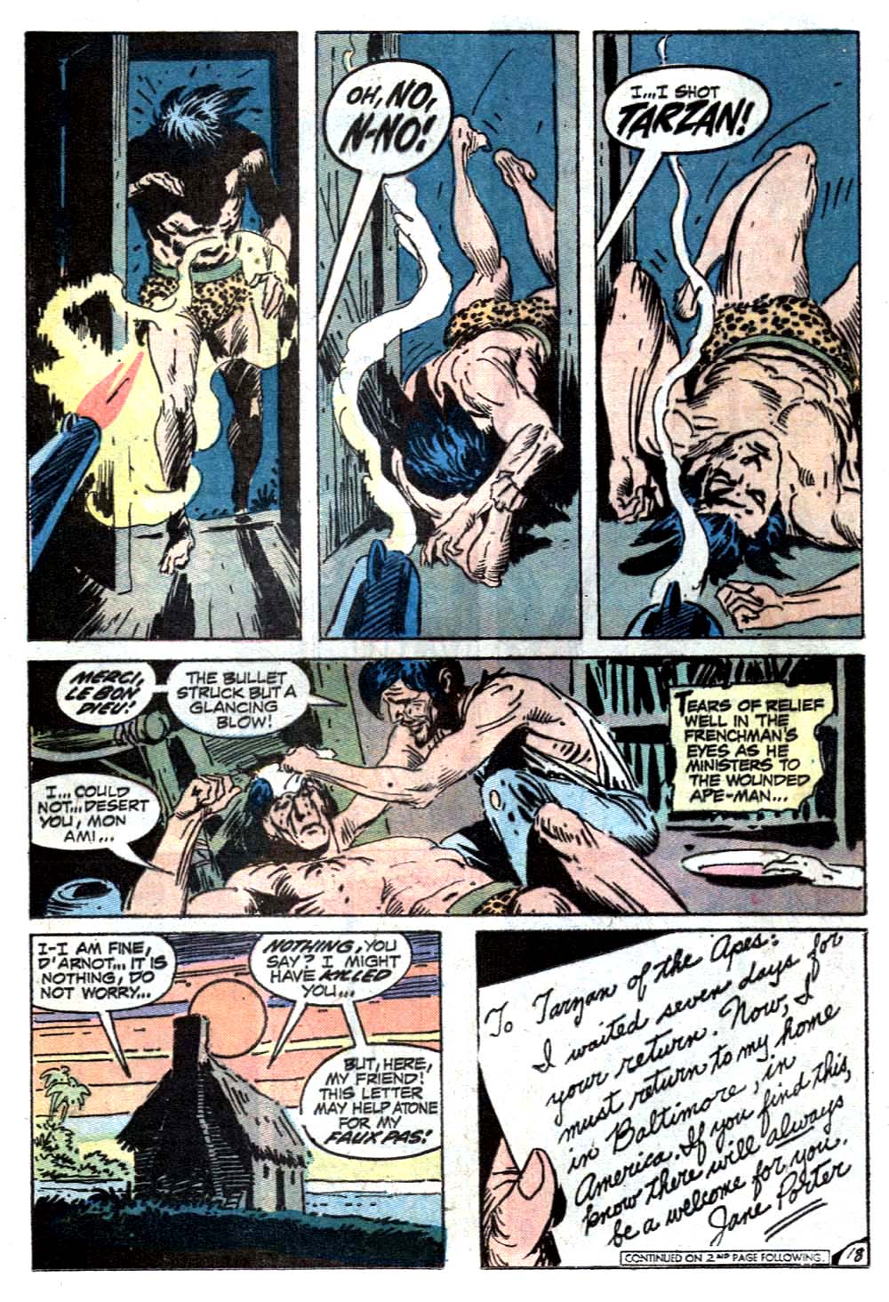 Read online Tarzan (1972) comic -  Issue #210 - 19
