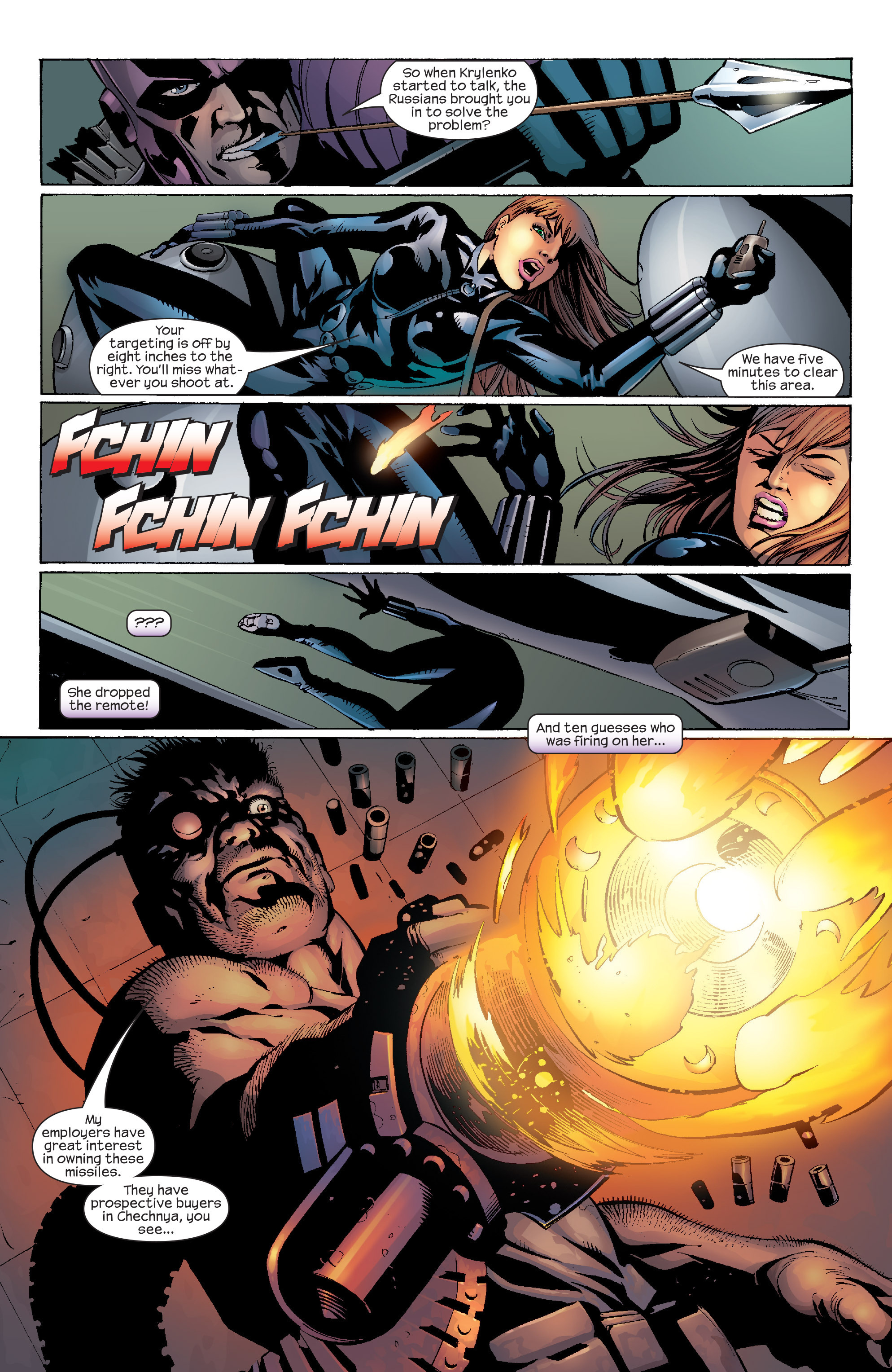 Read online Hawkeye (2003) comic -  Issue #8 - 17