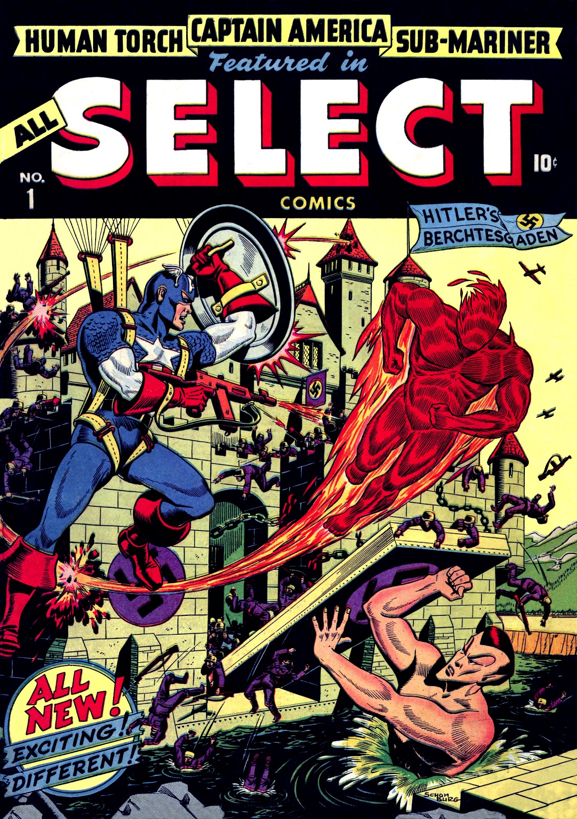 All-Select Comics 1 Page 1