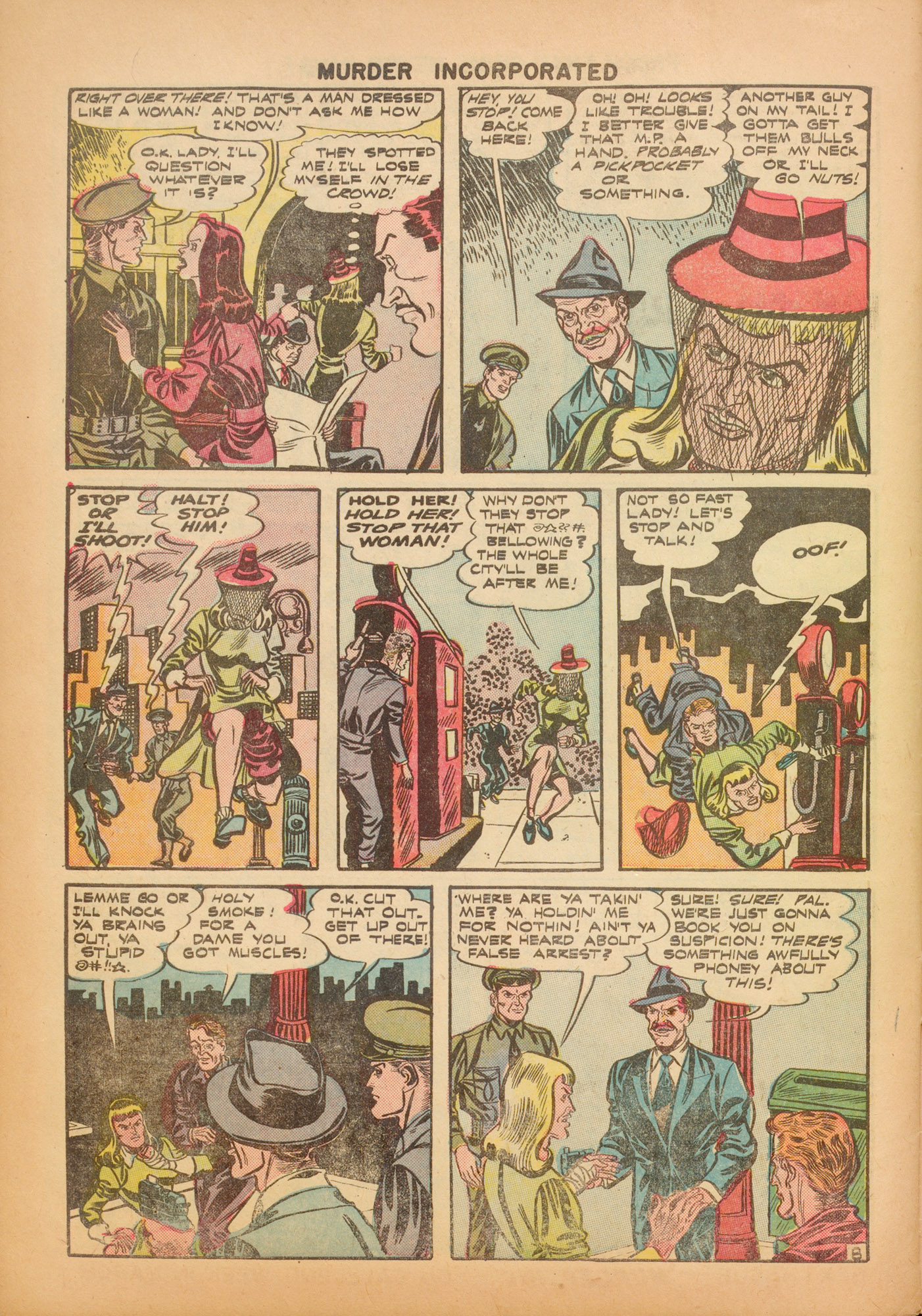 Read online Murder Incorporated (1948) comic -  Issue #2 - 32