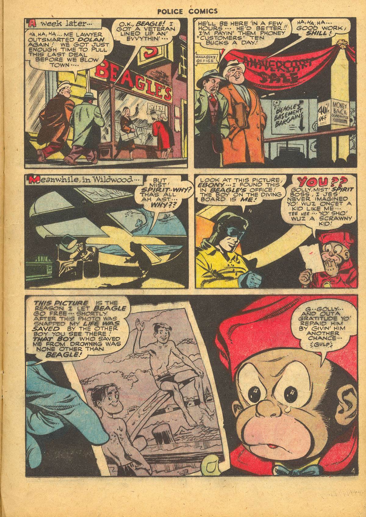 Read online Police Comics comic -  Issue #96 - 17