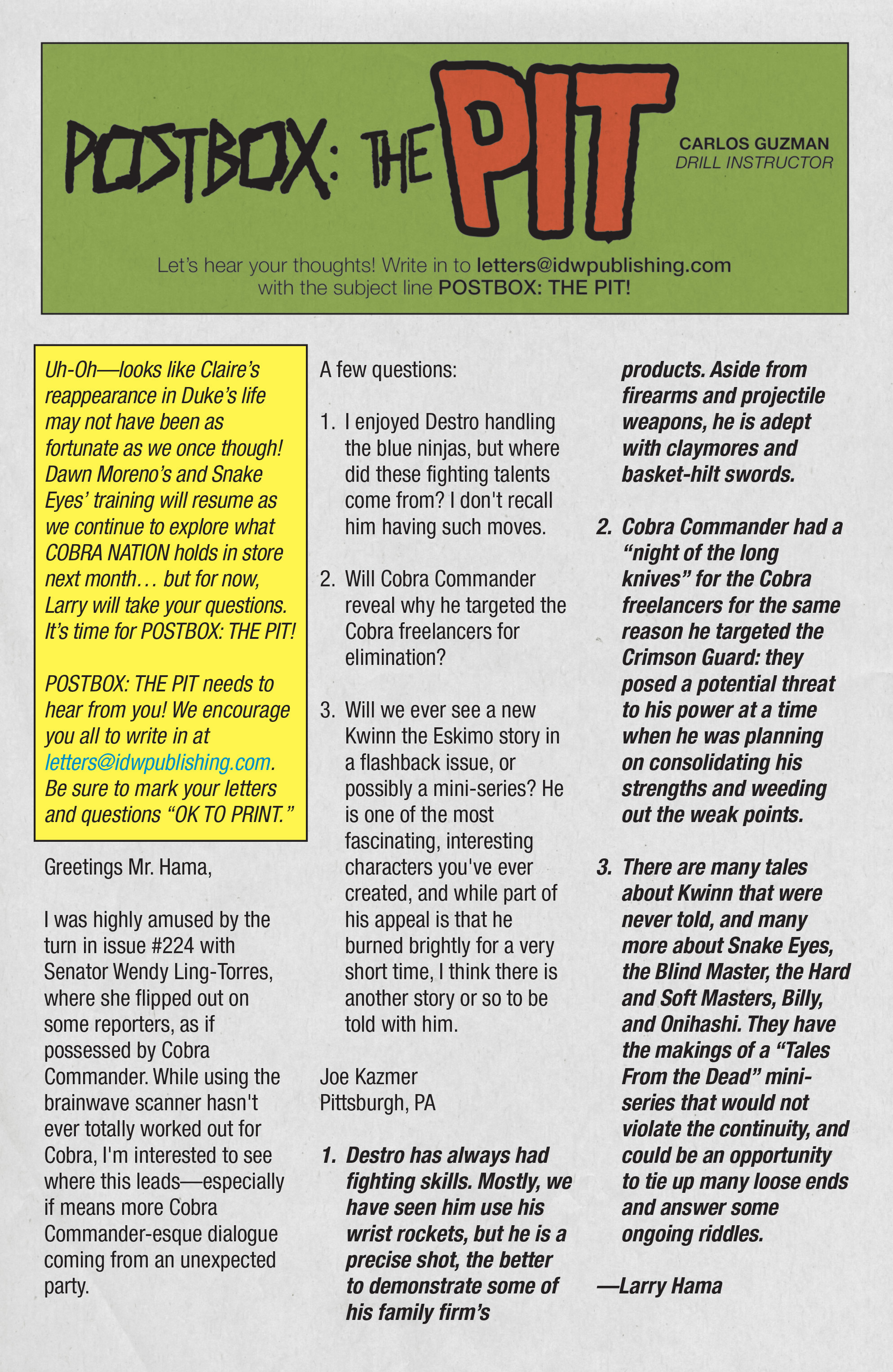 Read online G.I. Joe: A Real American Hero comic -  Issue #227 - 24