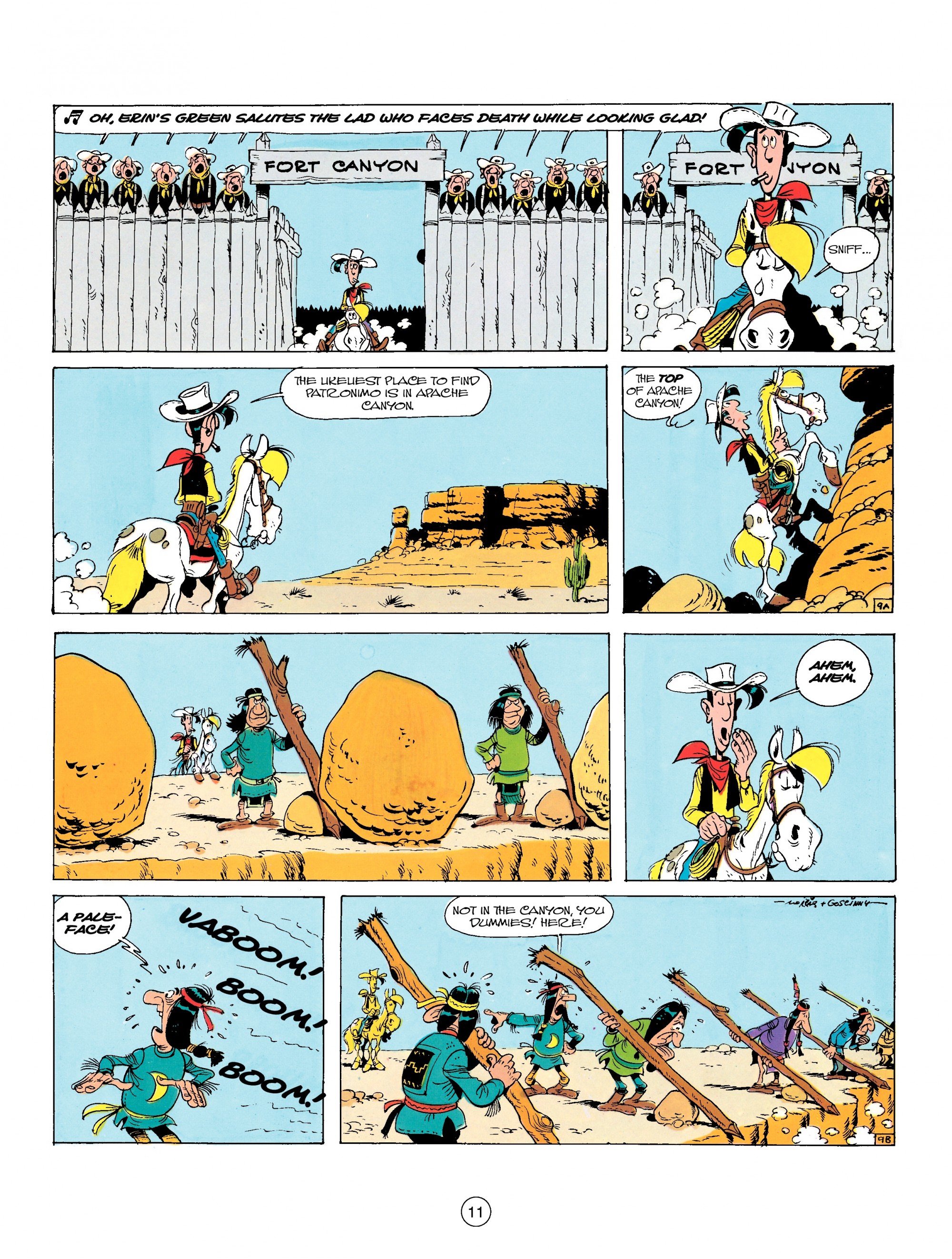 Read online A Lucky Luke Adventure comic -  Issue #17 - 11