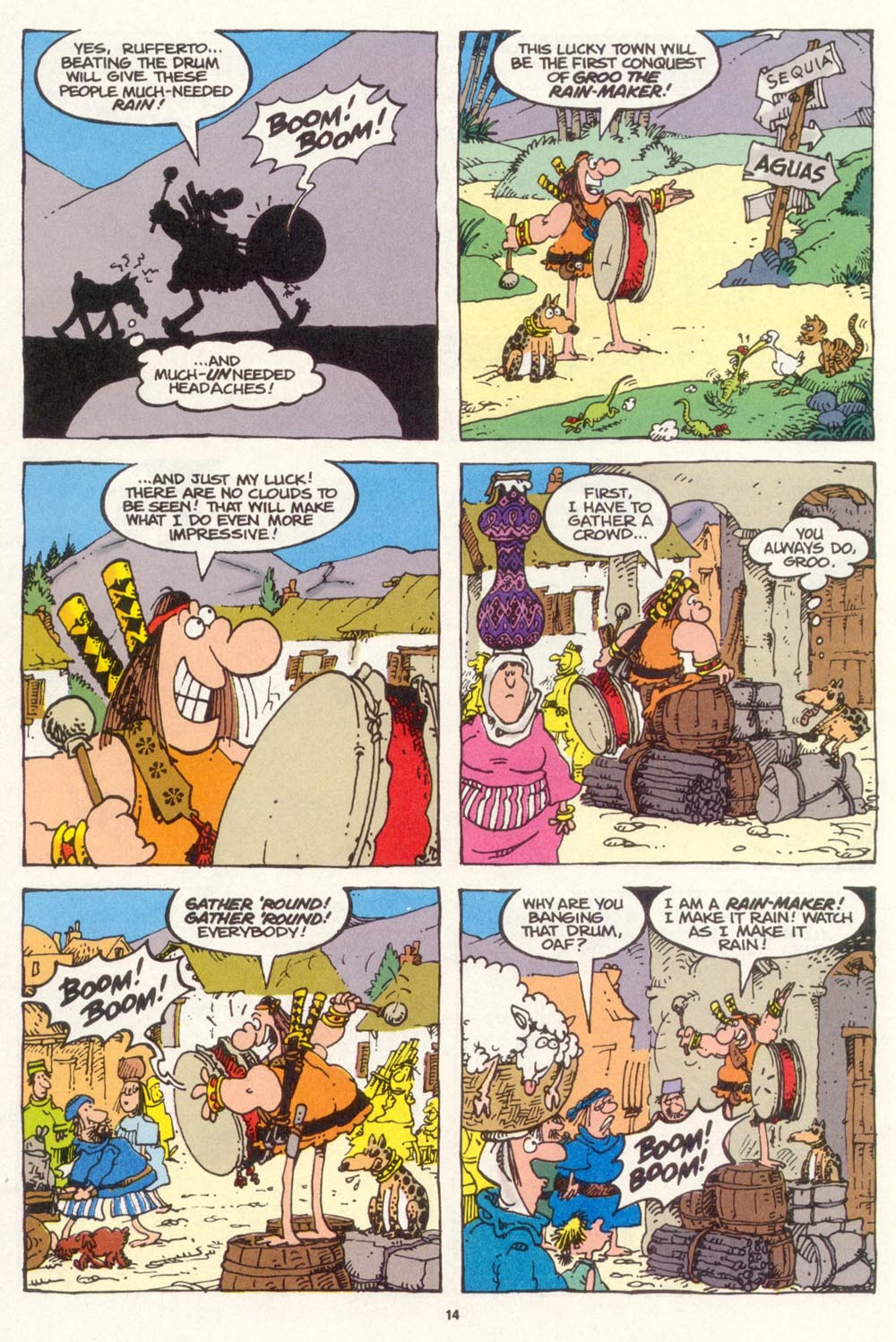Read online Sergio Aragonés Groo the Wanderer comic -  Issue #113 - 16