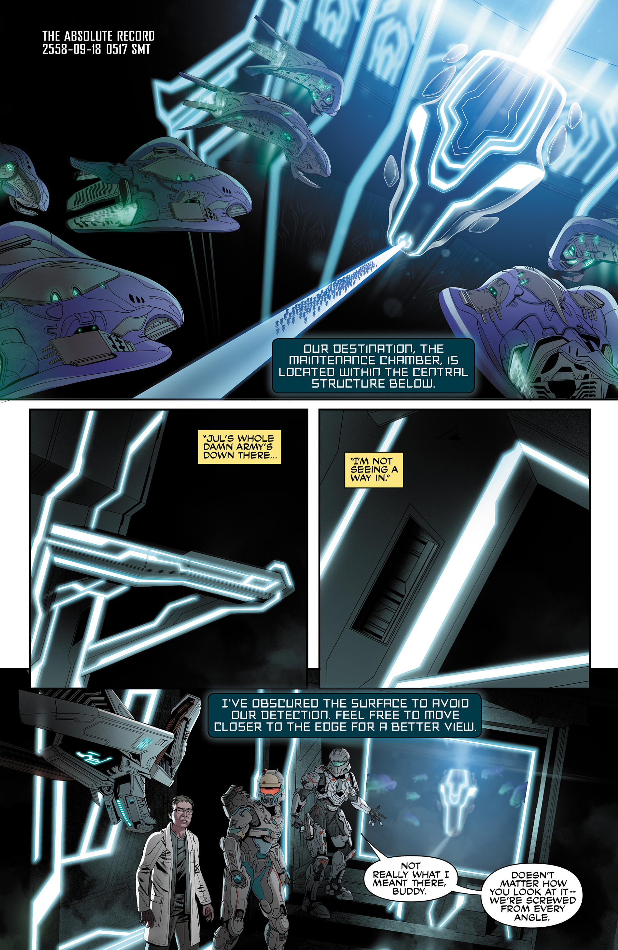 Read online Halo: Escalation comic -  Issue #23 - 20