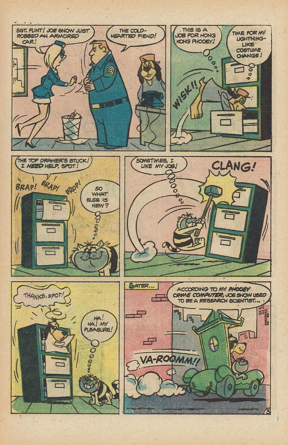 Read online Hong Kong Phooey comic -  Issue #6 - 5