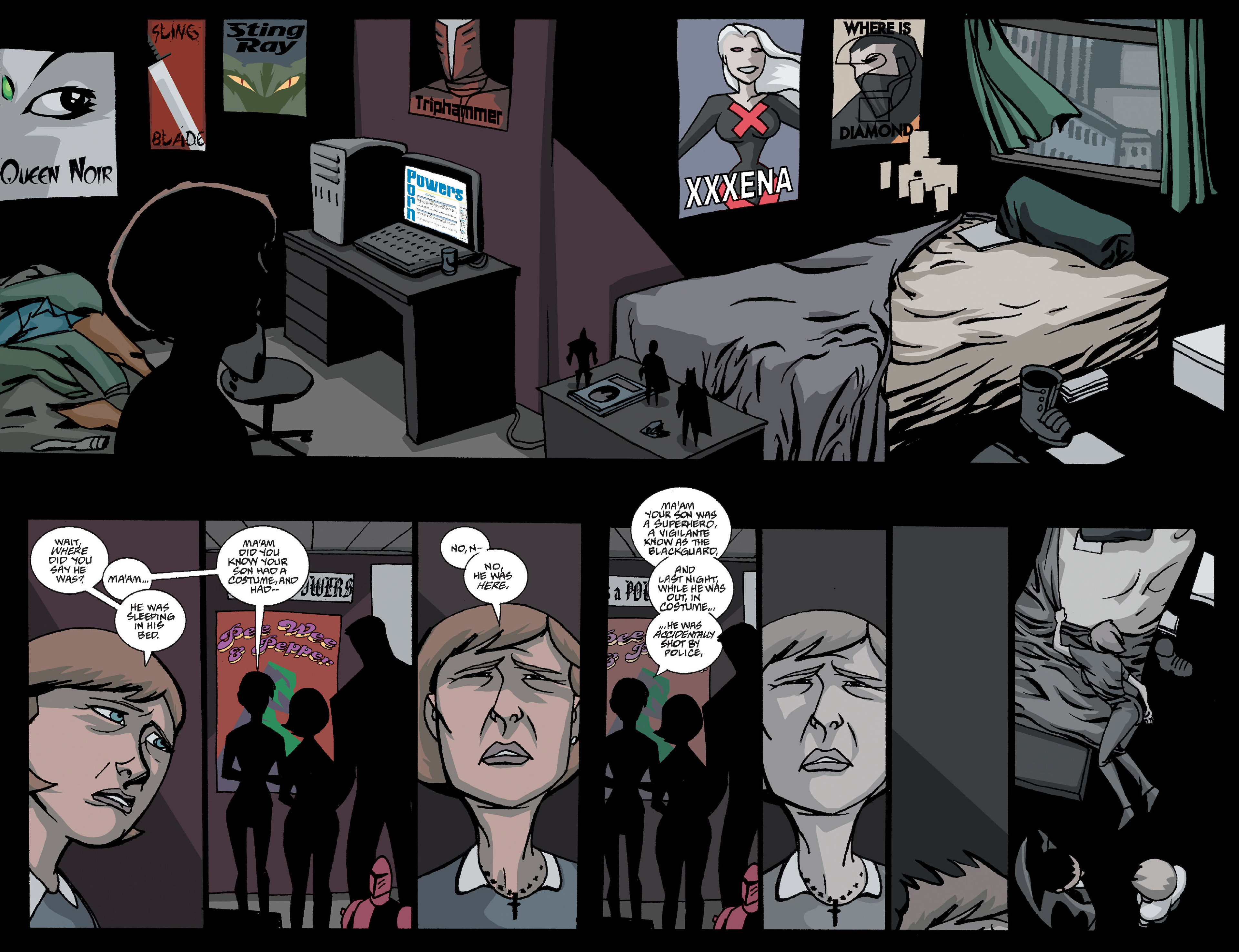 Read online Powers (2004) comic -  Issue #8 - 16