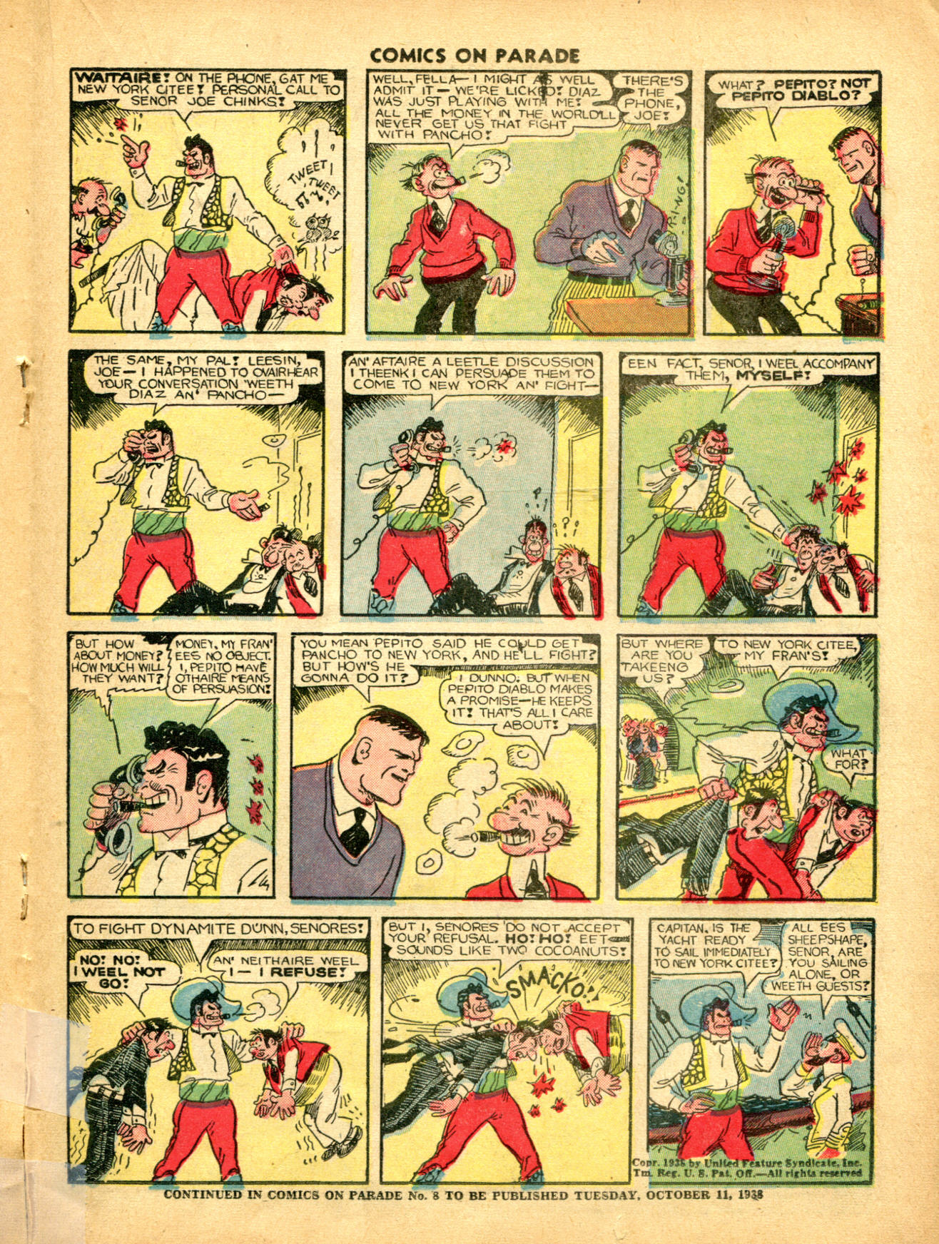 Read online Comics on Parade comic -  Issue #7 - 39