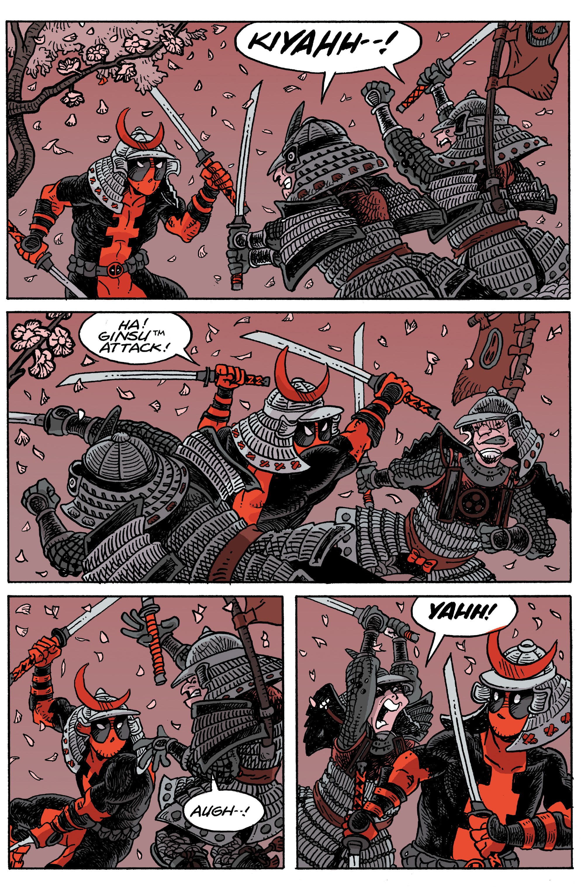Read online Deadpool: Black, White & Blood comic -  Issue #3 - 30