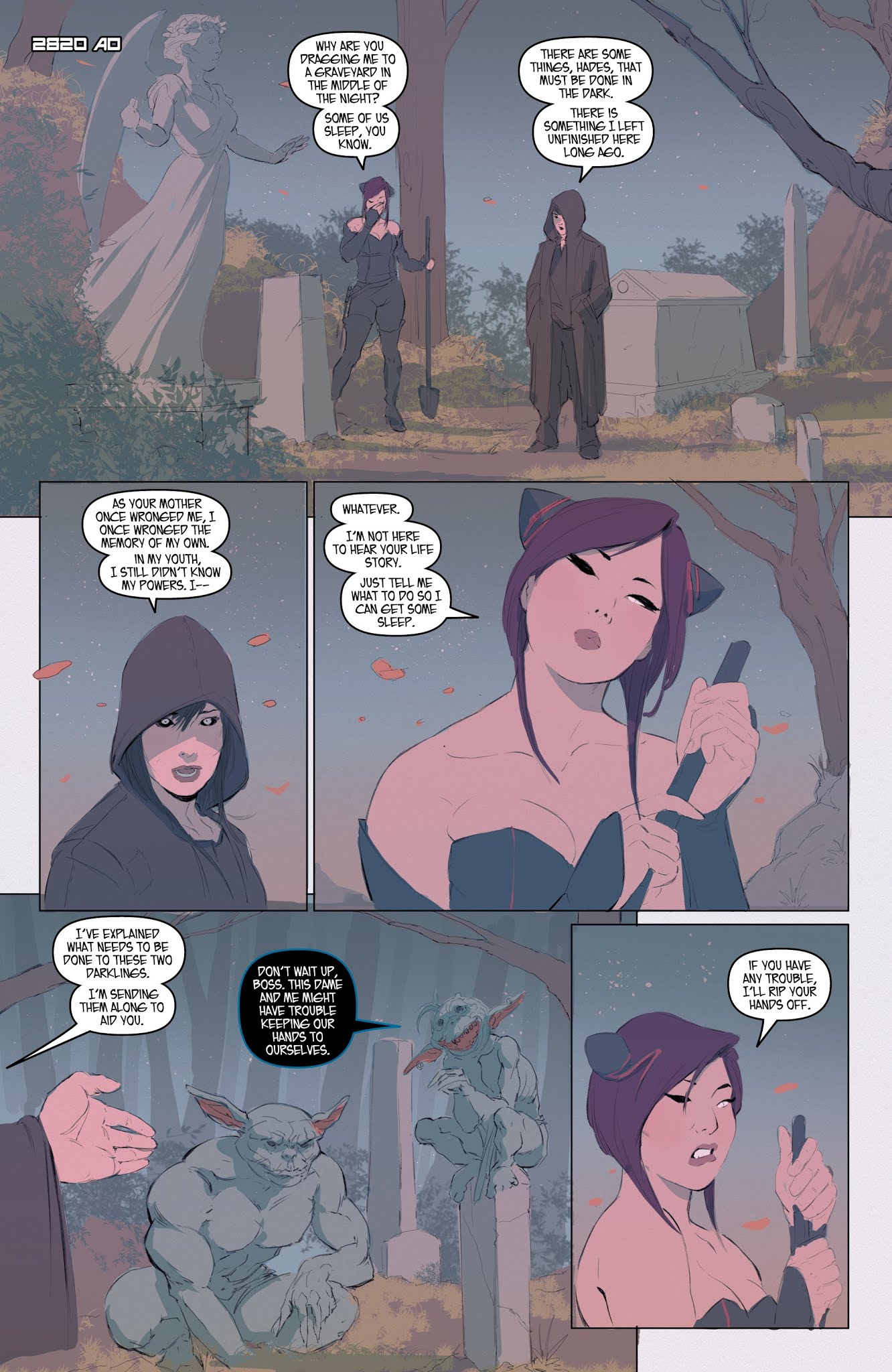 Read online Ares IX: Darkness comic -  Issue # Full - 24