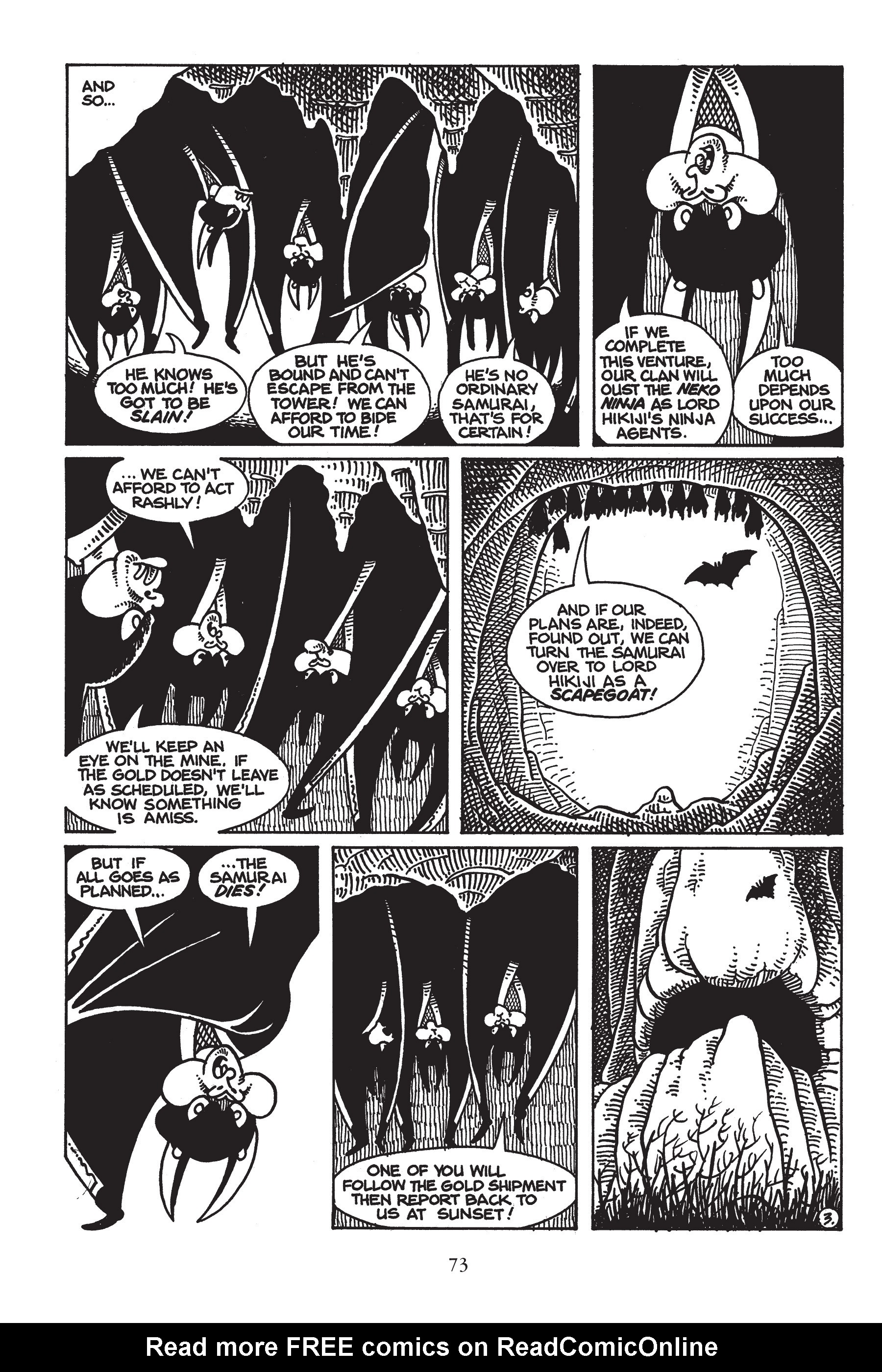 Read online Usagi Yojimbo (1987) comic -  Issue # _TPB 5 - 72