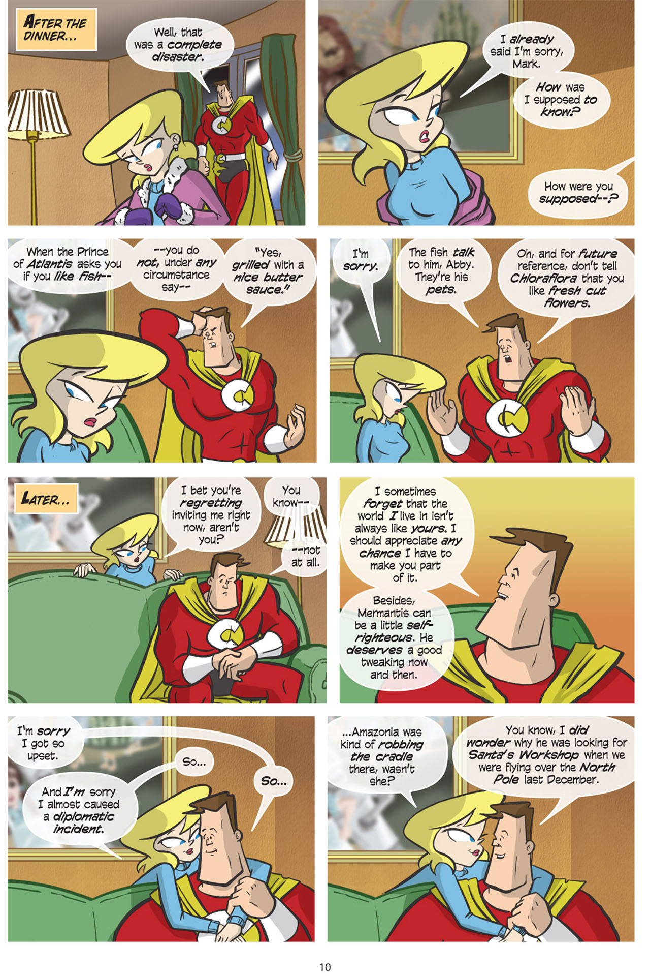 Read online Love and Capes comic -  Issue #3 - 11