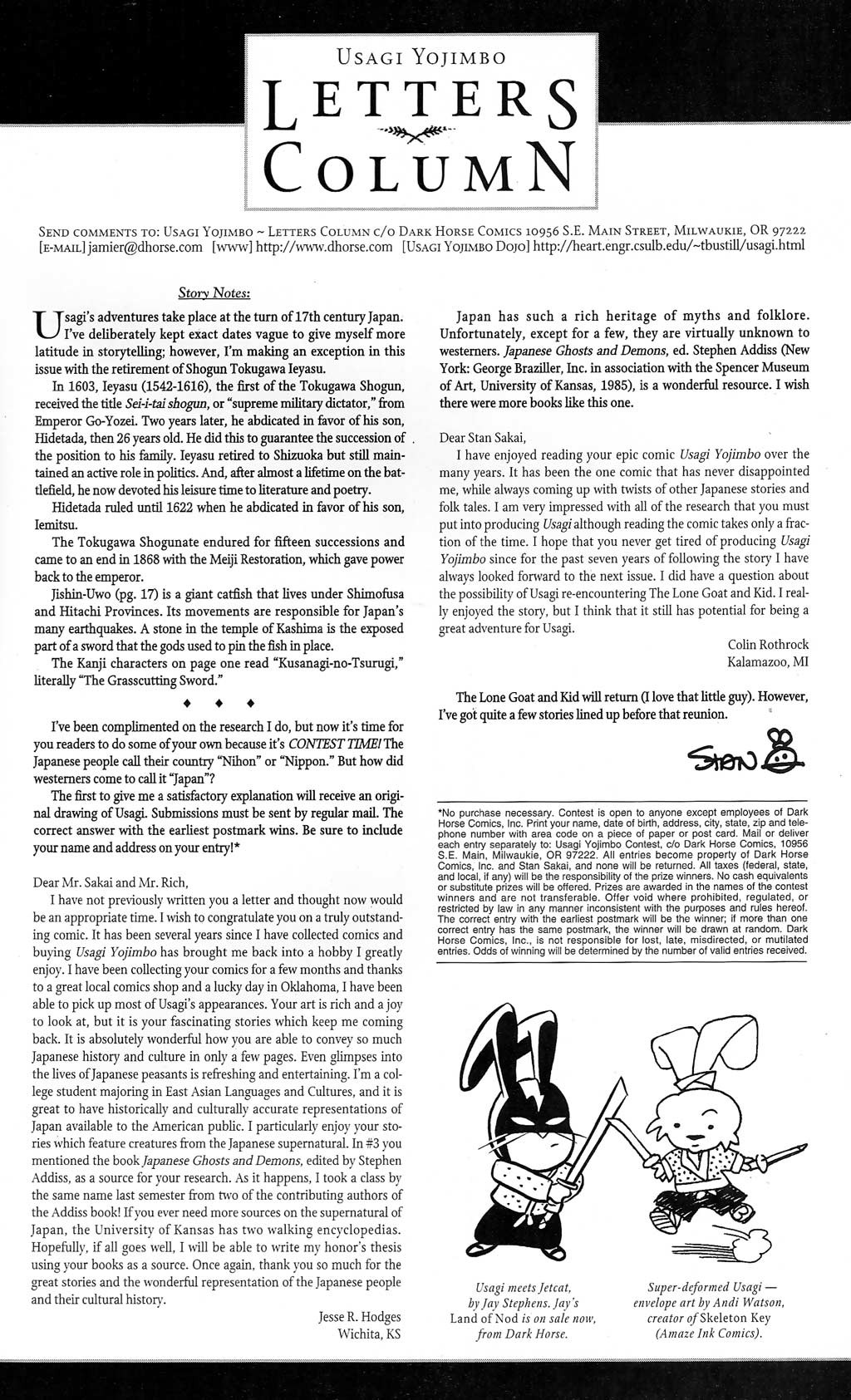 Read online Usagi Yojimbo (1996) comic -  Issue #15 - 26