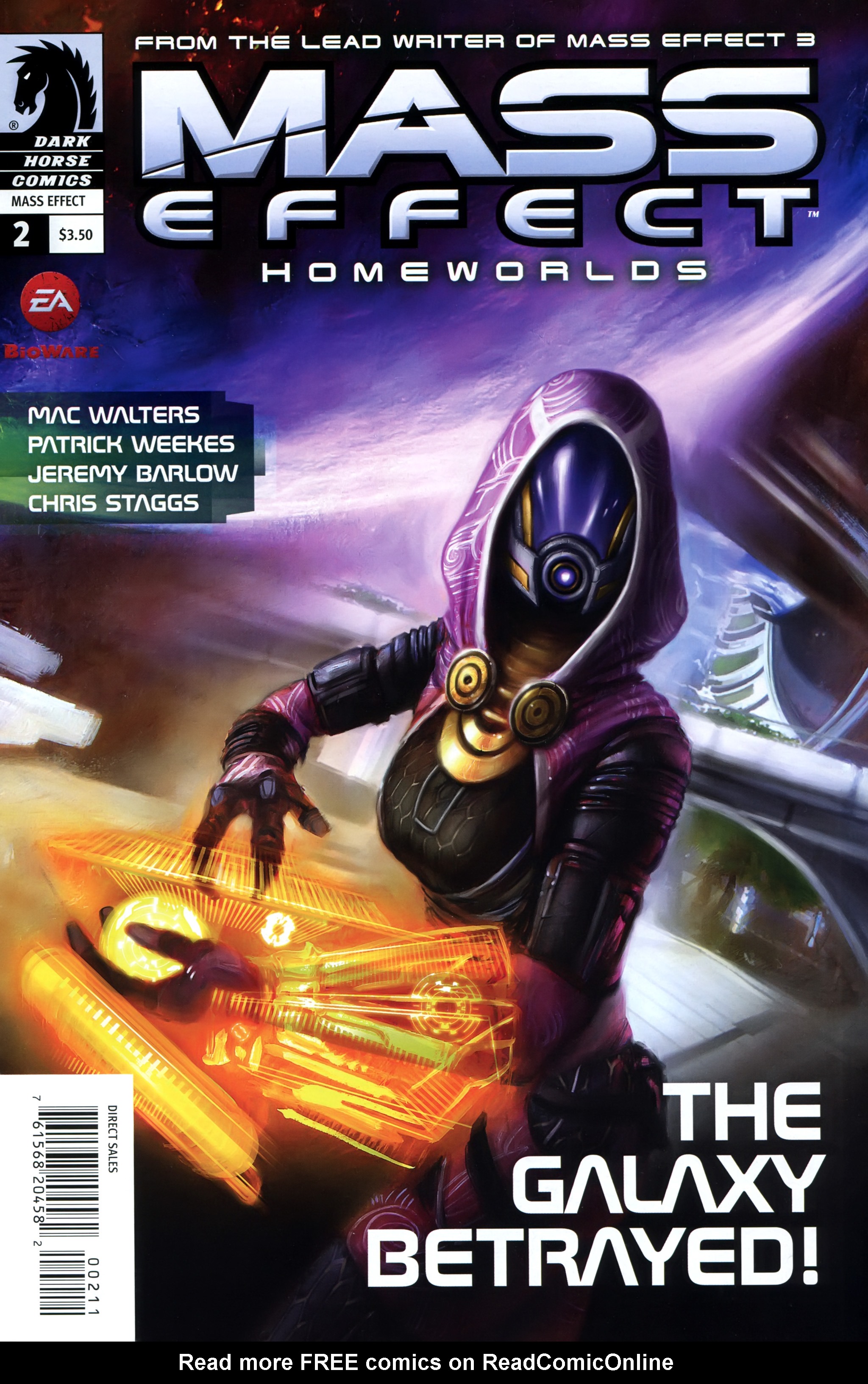 Read online Mass Effect: Homeworlds comic -  Issue #2 - 1