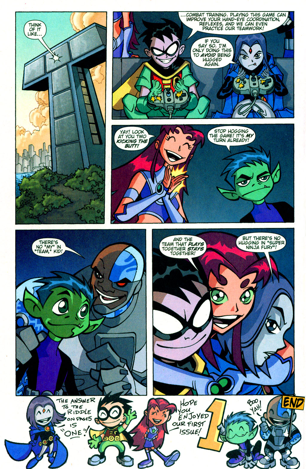 Read online Teen Titans Go! (2003) comic -  Issue #1 - 22