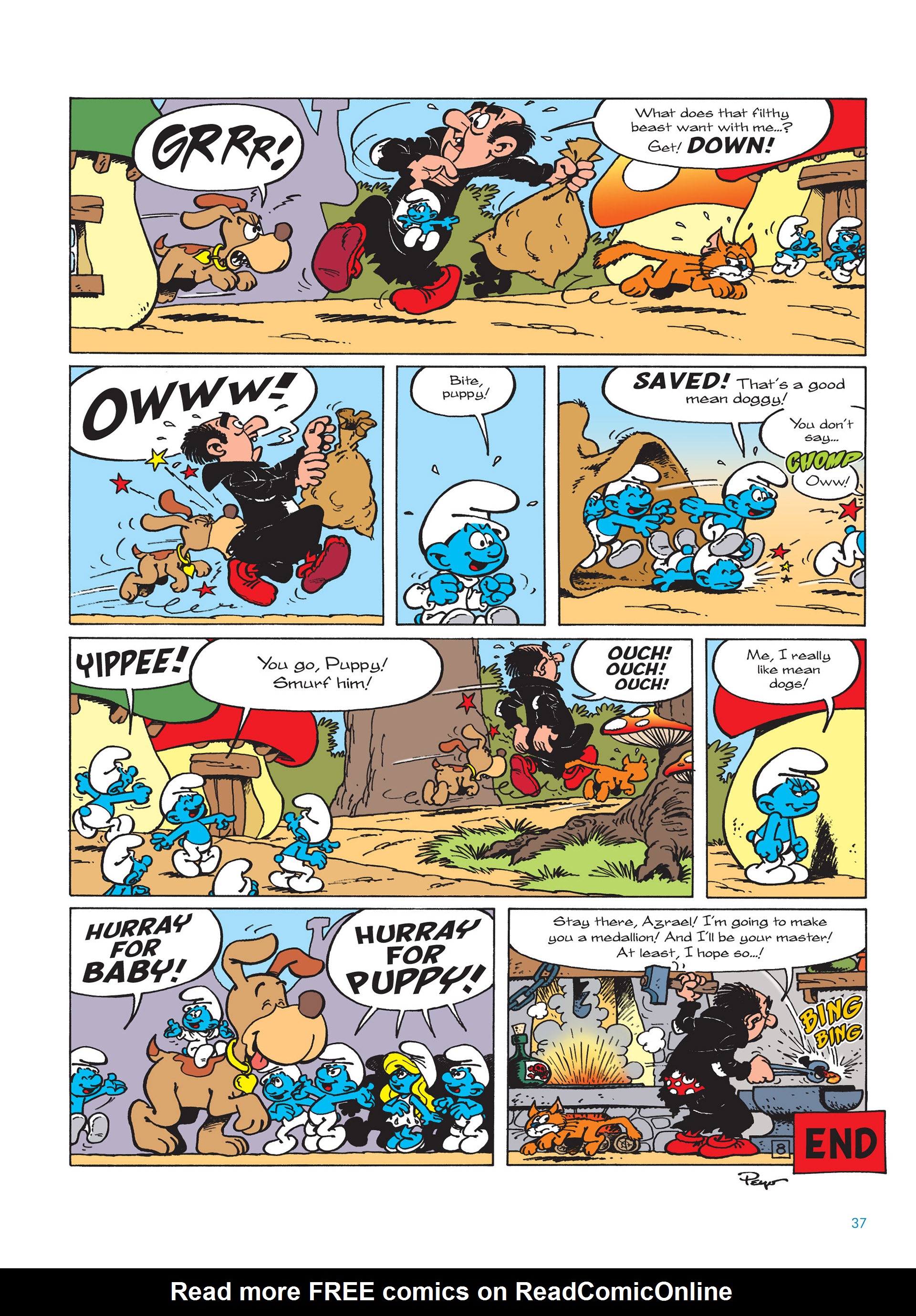 Read online The Smurfs comic -  Issue #15 - 38