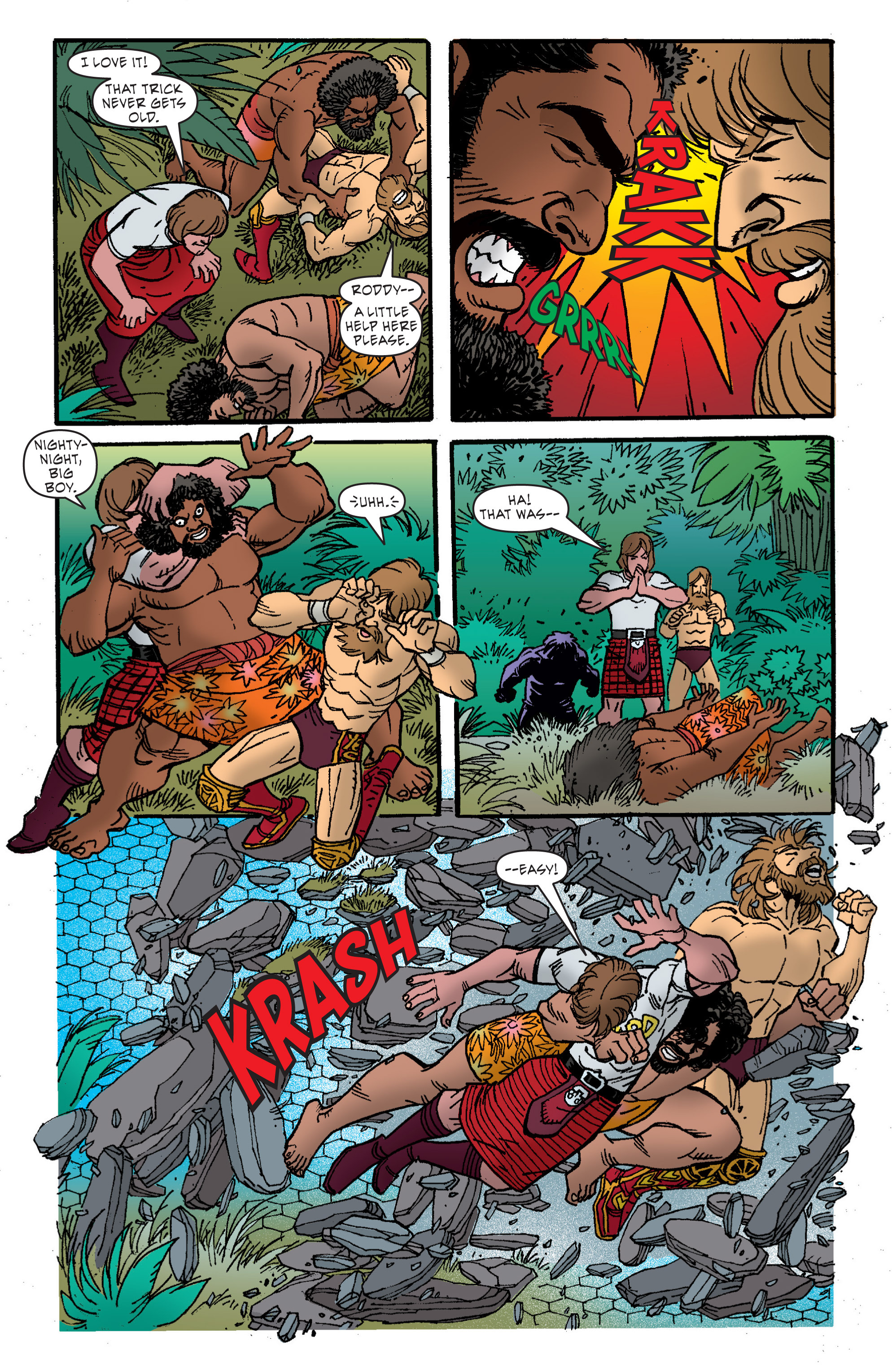 Read online WWE Superstars comic -  Issue #9 - 18