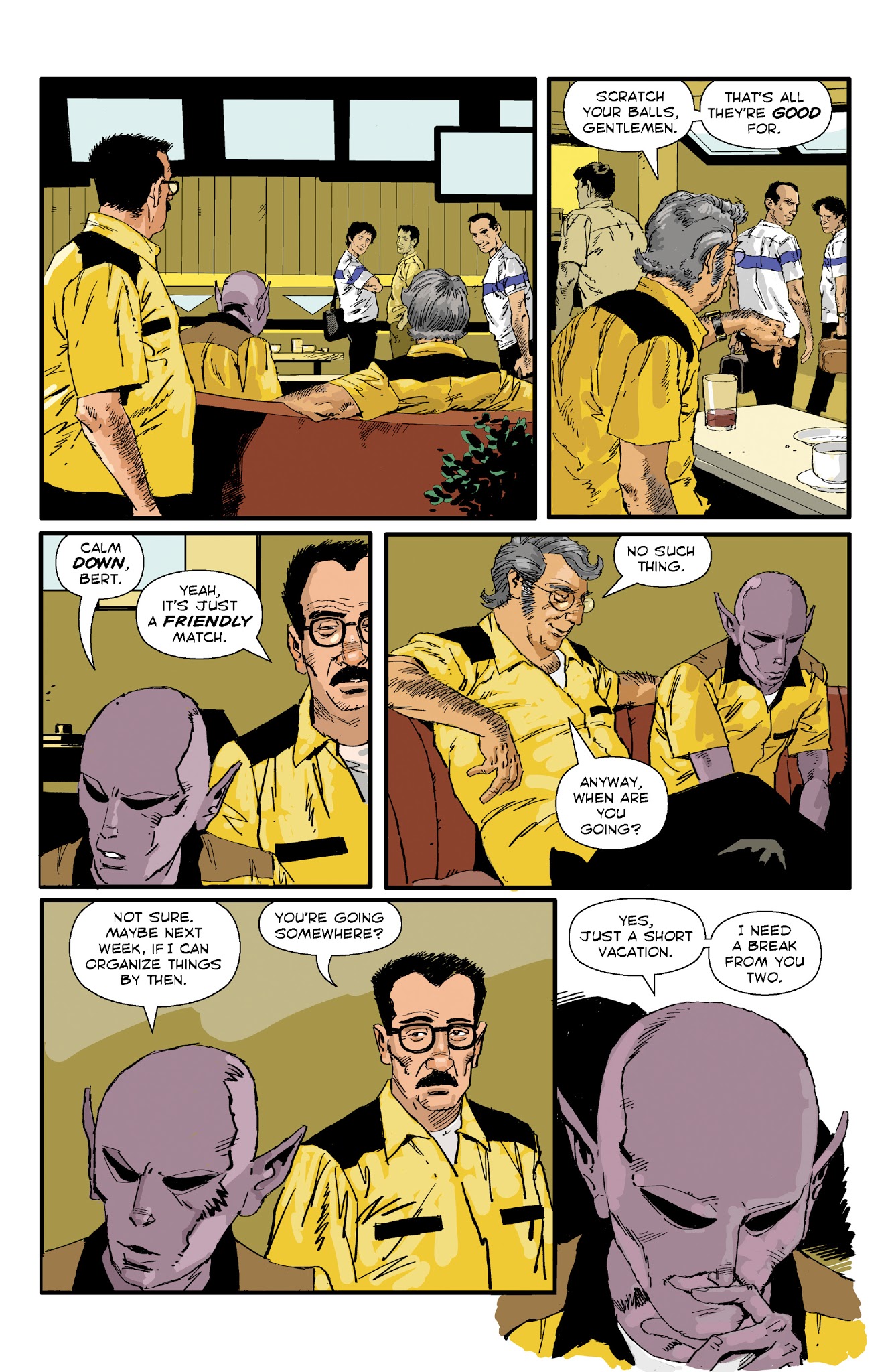 Read online Resident Alien: An Alien in New York comic -  Issue #1 - 17
