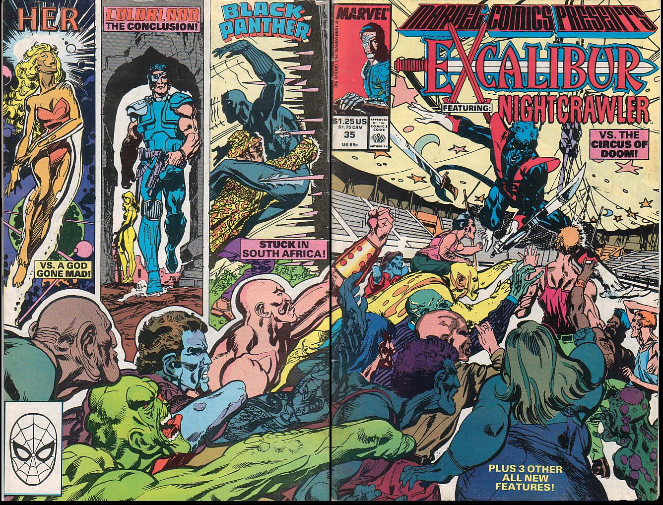 Read online Marvel Comics Presents (1988) comic -  Issue #35 - 1