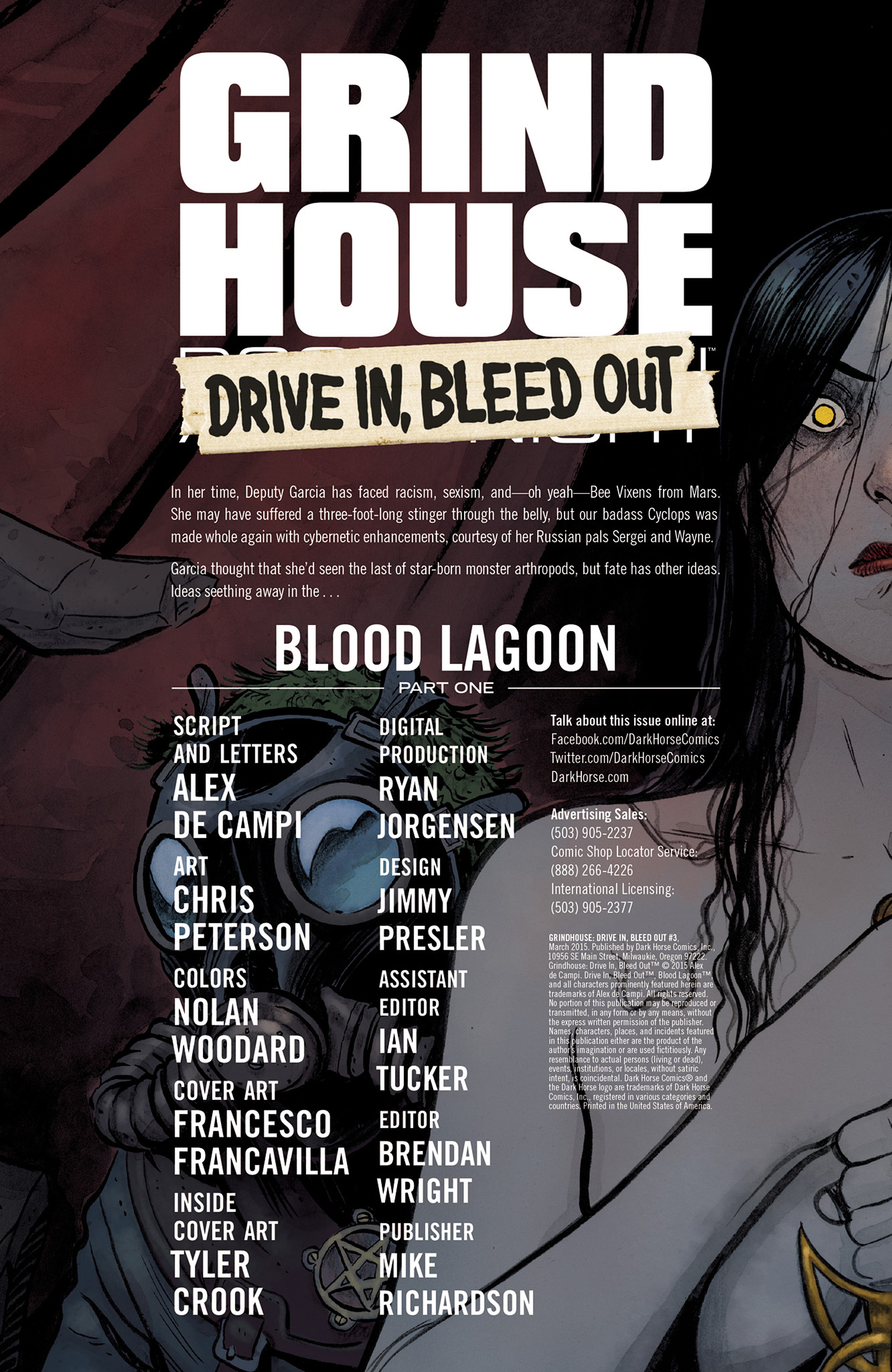 Read online Grindhouse: Drive In, Bleed Out comic -  Issue #3 - 2