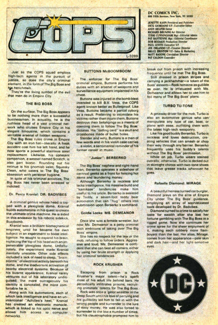 Read online COPS comic -  Issue #3 - 31