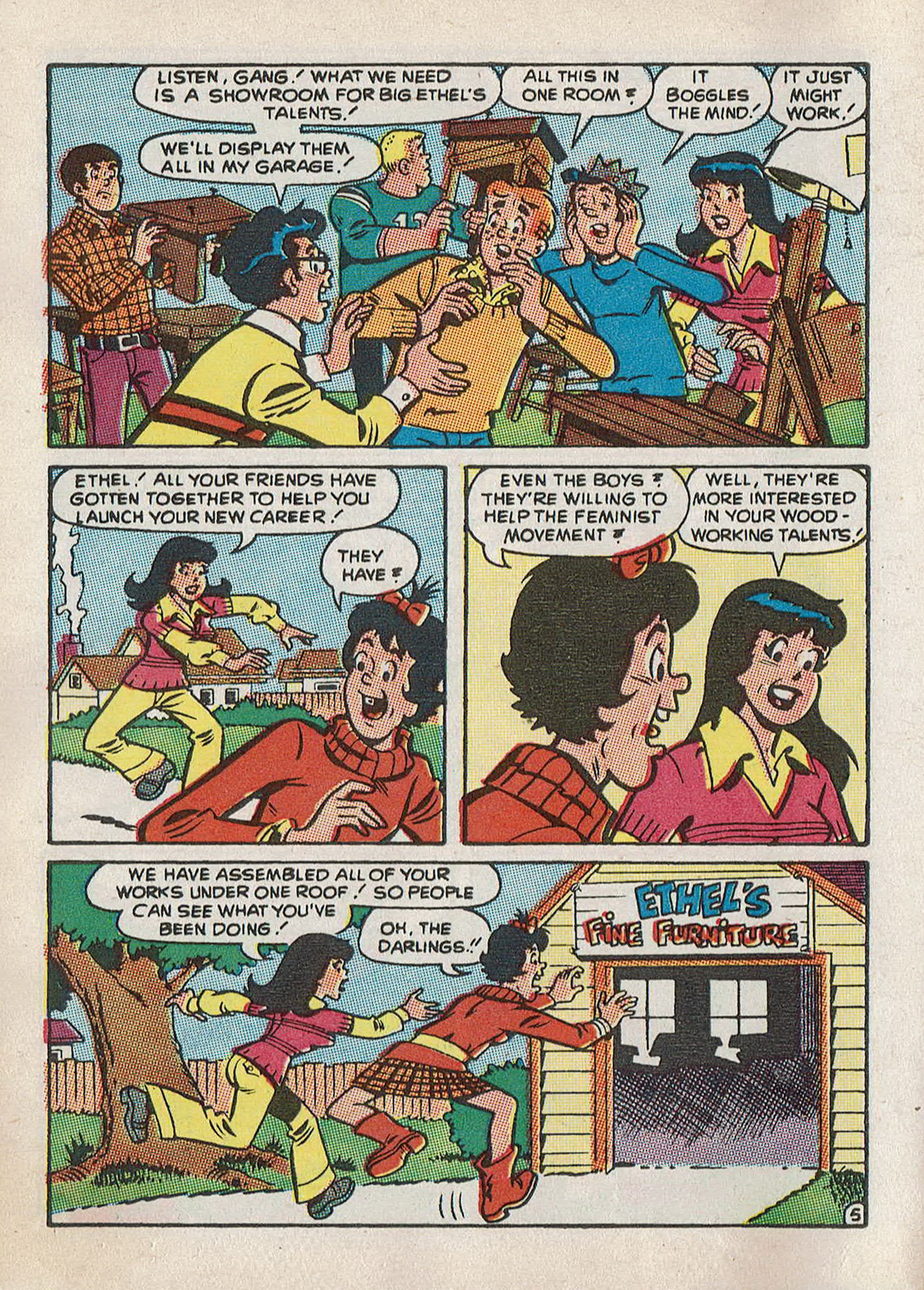 Read online Jughead Jones Comics Digest comic -  Issue #60 - 54