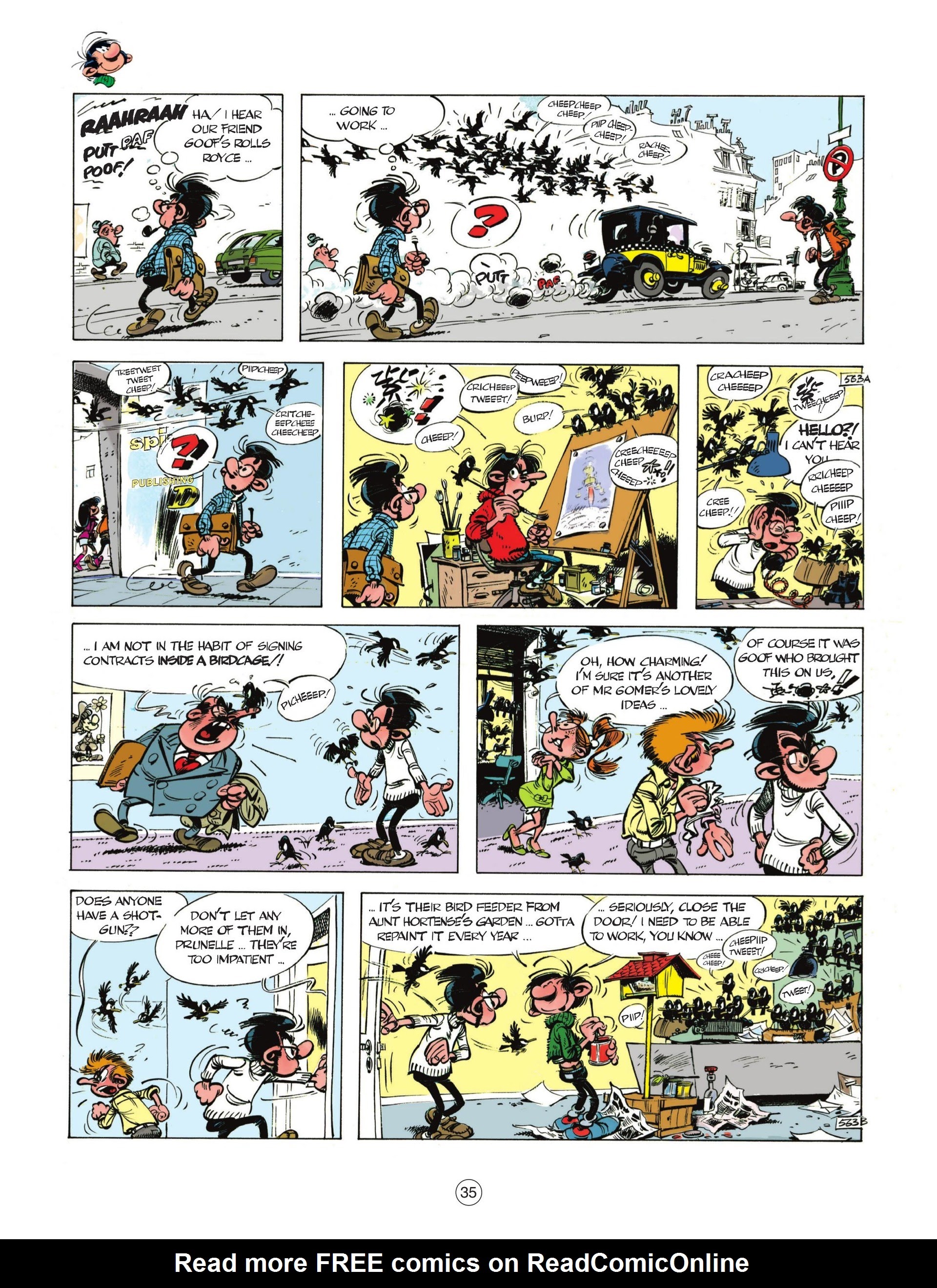 Read online Gomer Goof comic -  Issue #5 - 35