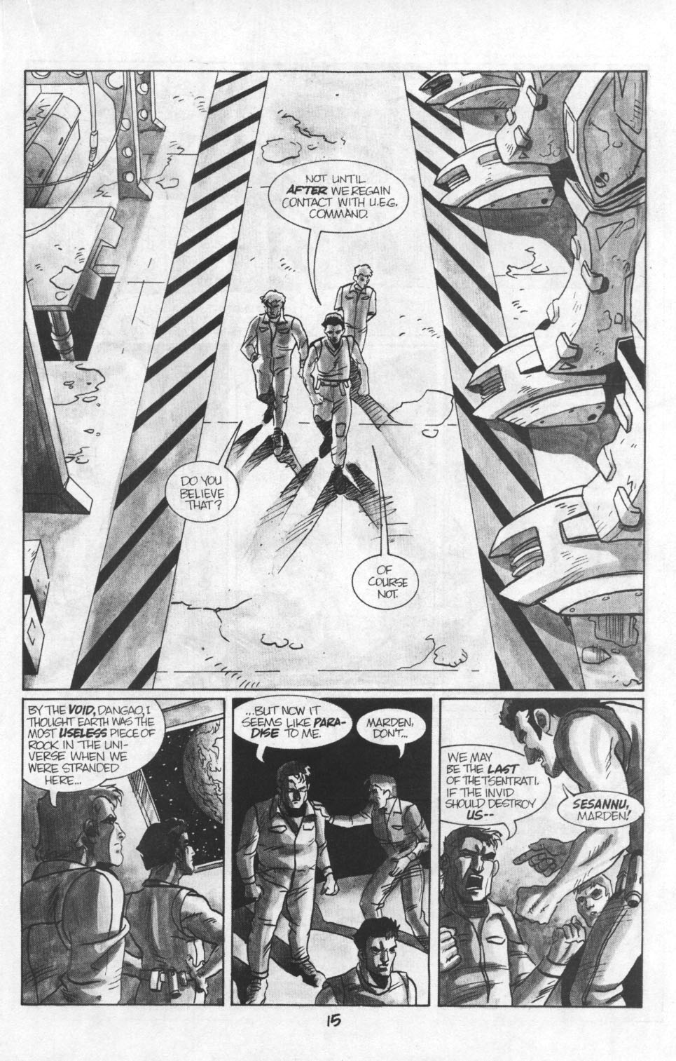 Read online Robotech: Invid War comic -  Issue #5 - 16