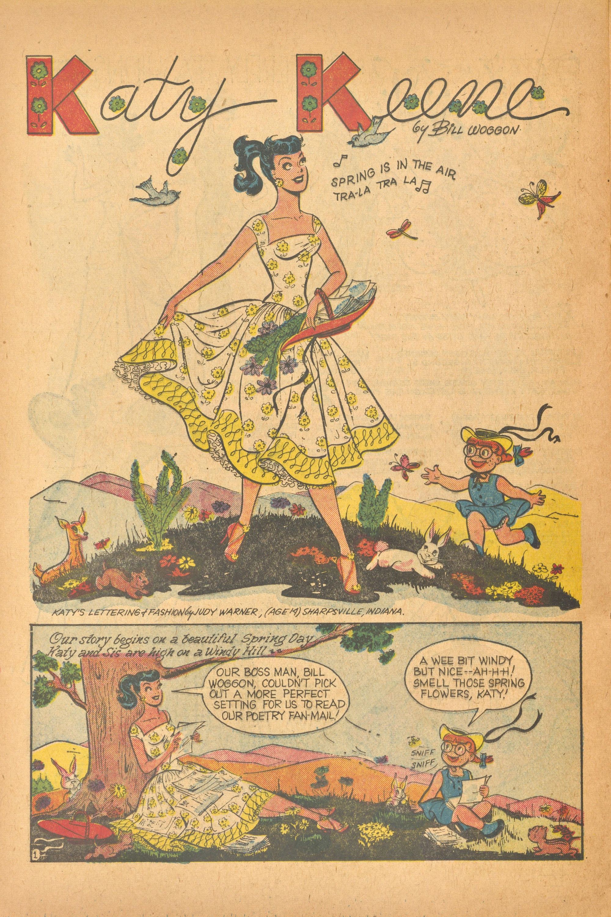 Read online Katy Keene Fashion Book comic -  Issue #20 - 22