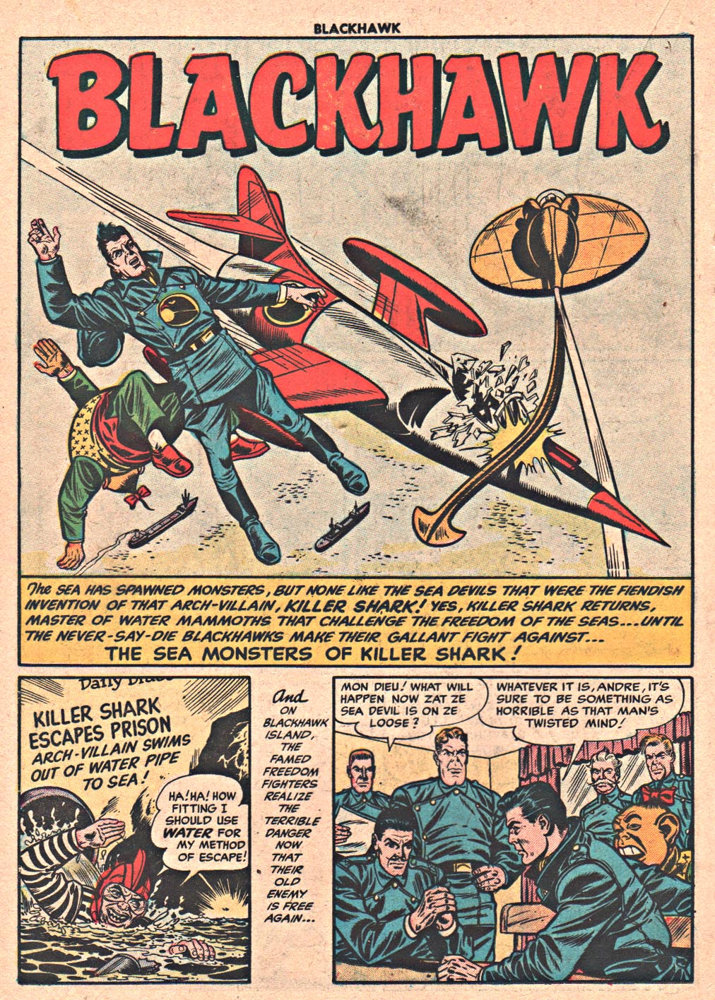 Read online Blackhawk (1957) comic -  Issue #81 - 18