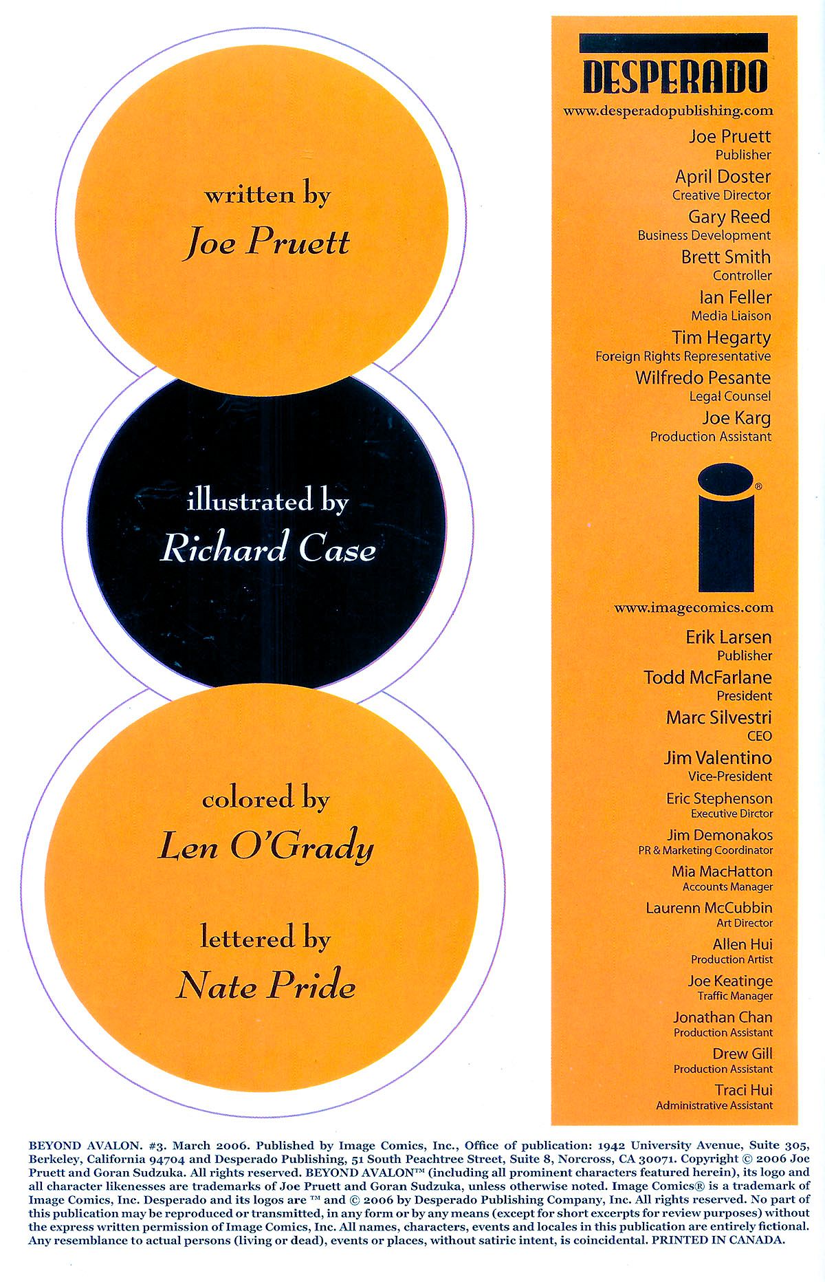 Read online Beyond Avalon comic -  Issue #3 - 2