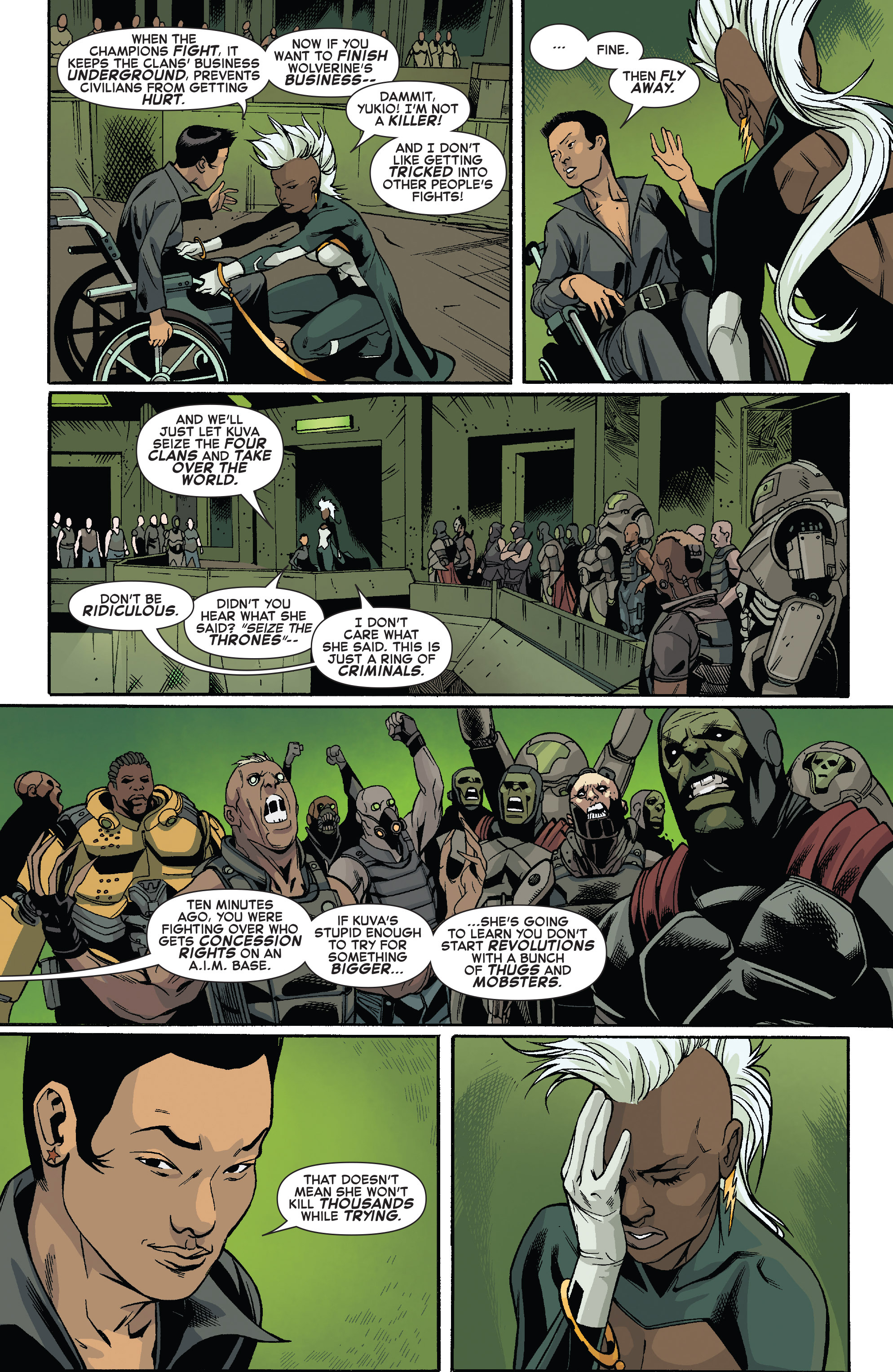 Read online Storm comic -  Issue #5 - 5