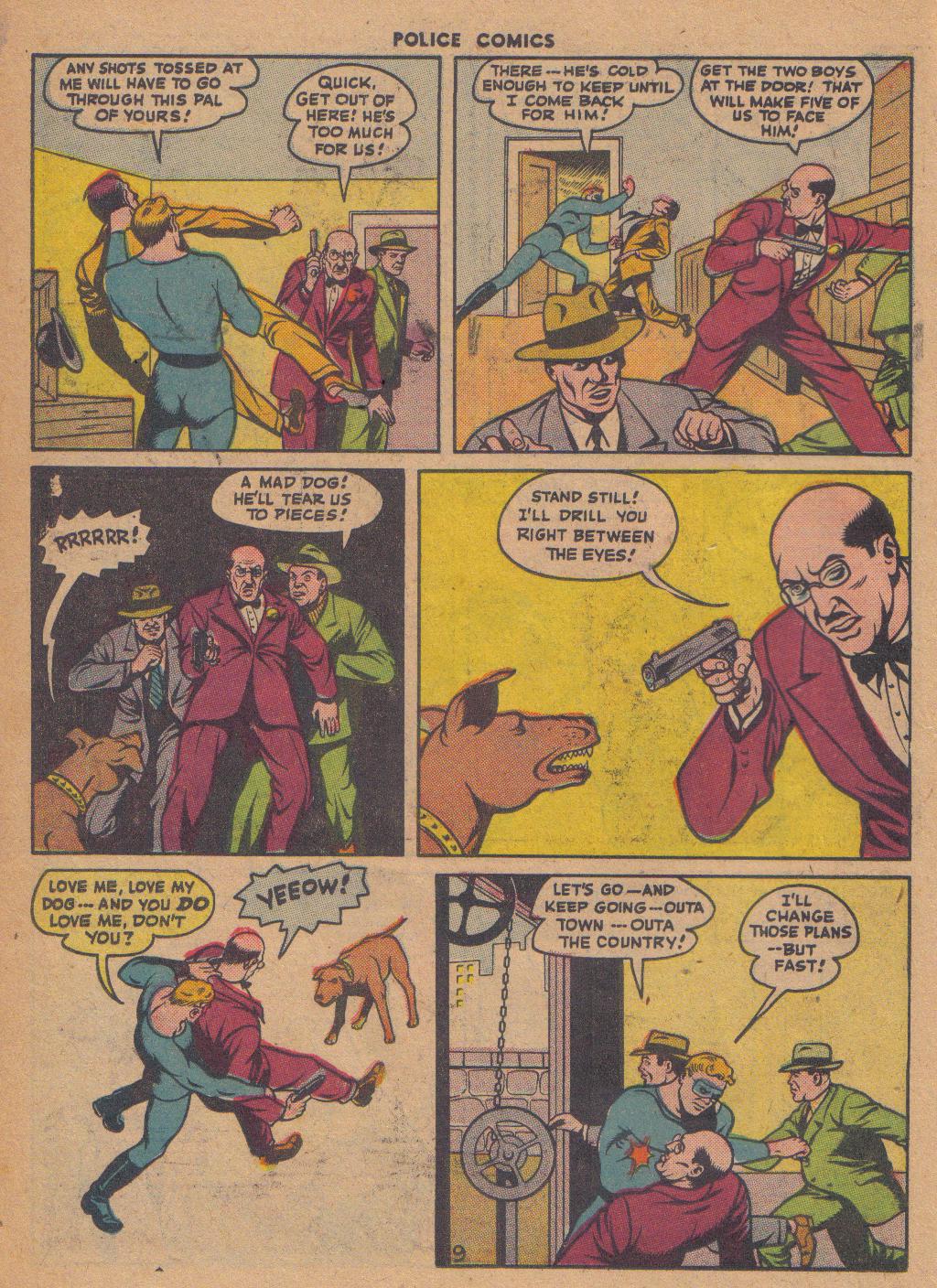 Read online Police Comics comic -  Issue #66 - 29