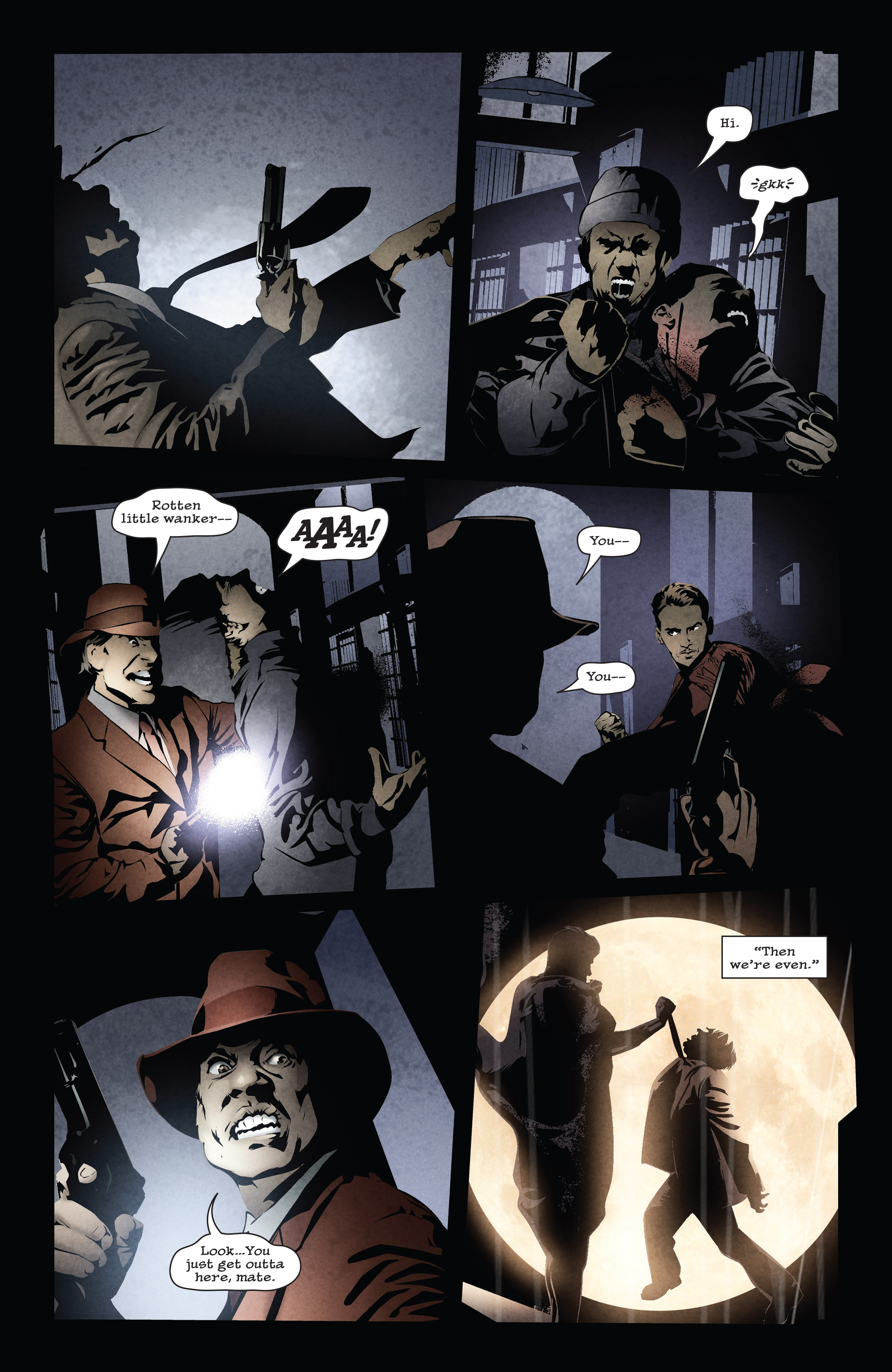 Read online X-Men Noir comic -  Issue #4 - 15
