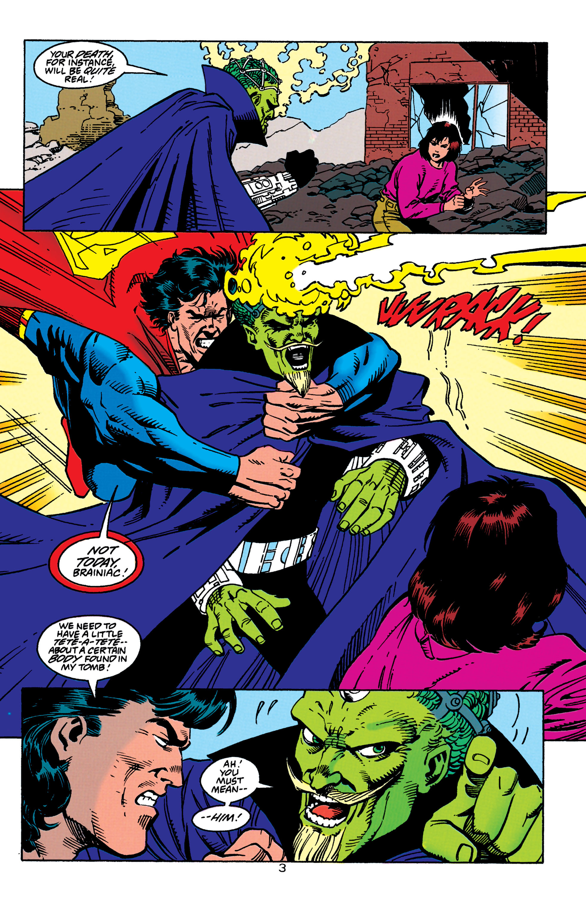 Read online Adventures of Superman (1987) comic -  Issue #519 - 4