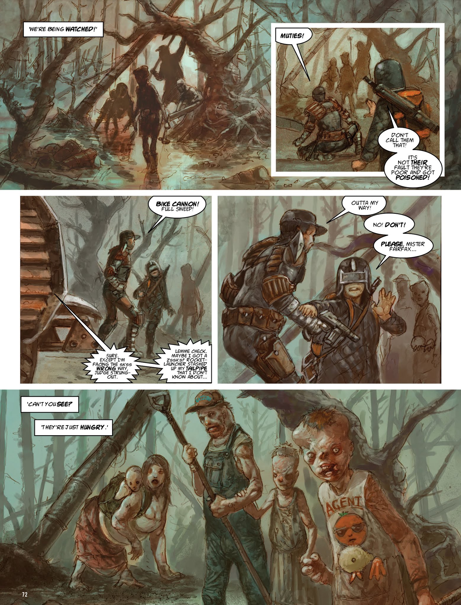 Read online The Dark Judges: The Fall of Deadworld comic -  Issue # TPB - 73