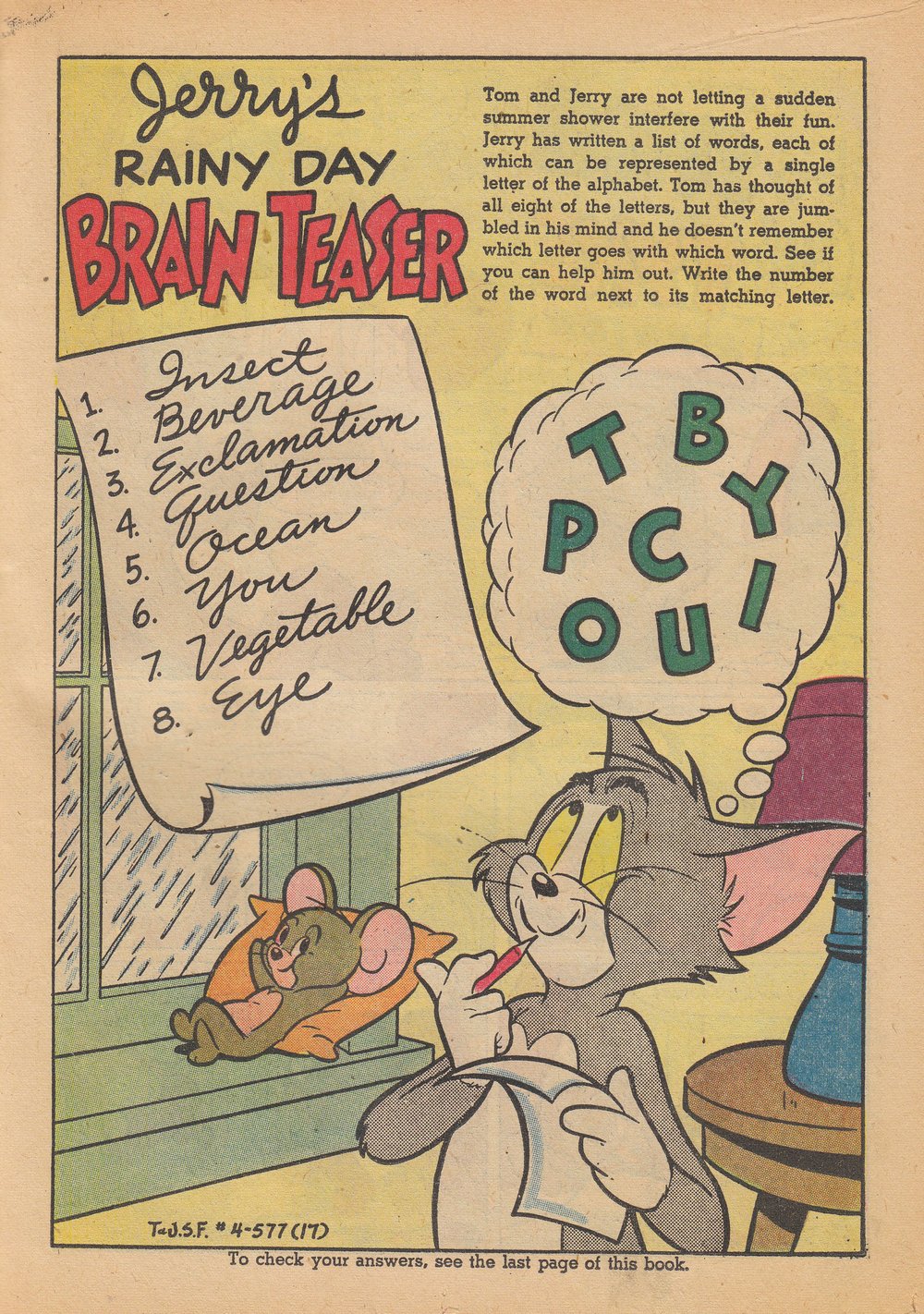 Read online Tom and Jerry's Summer Fun comic -  Issue #4 - 20