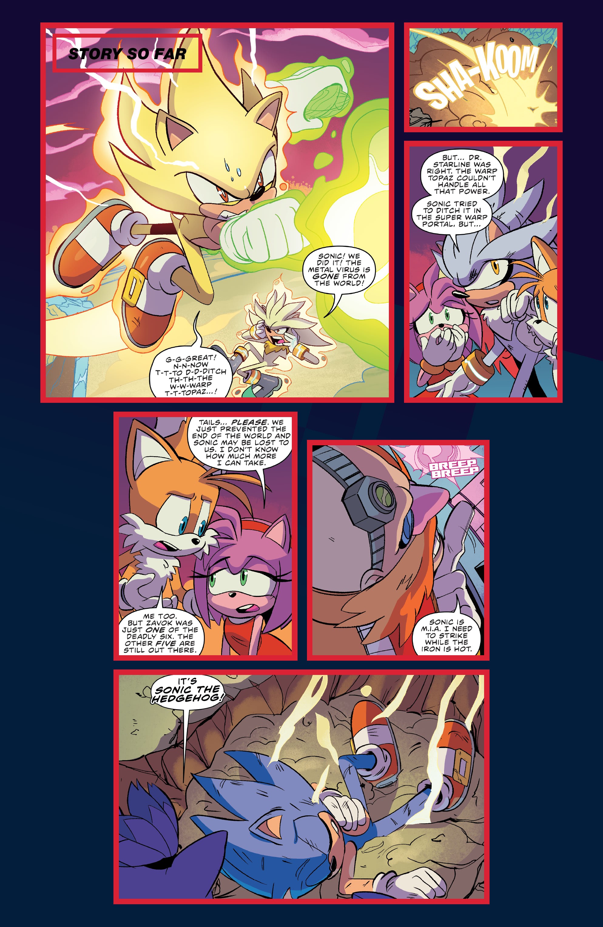 Read online Sonic the Hedgehog (2018) comic -  Issue #31 - 3