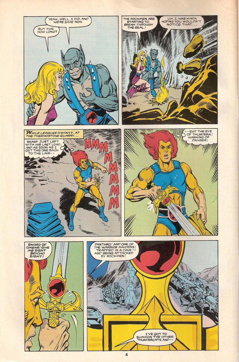 Read online ThunderCats (1987) comic -  Issue #2 - 4