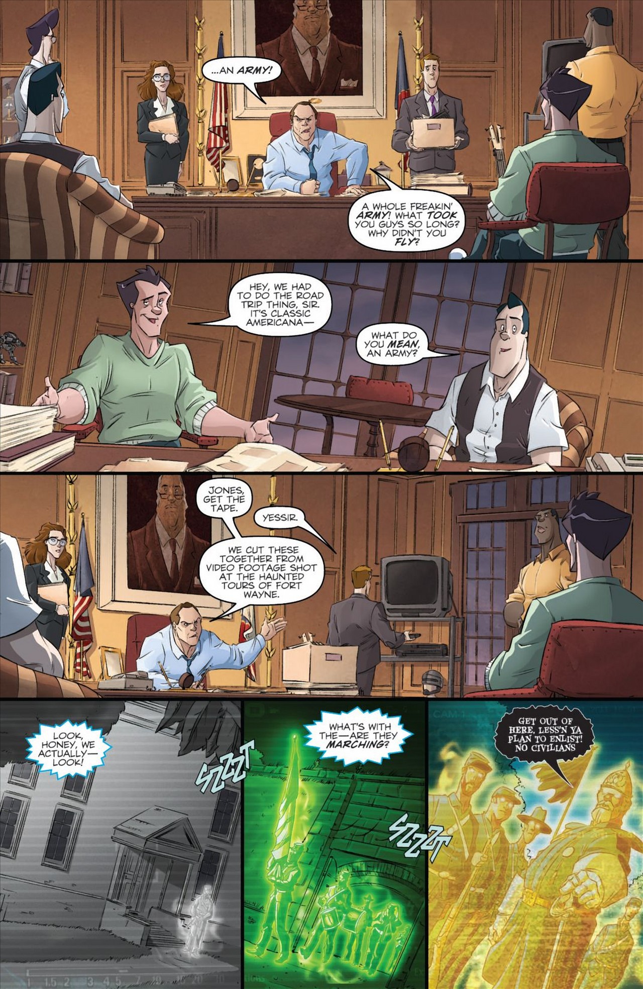 Read online Ghostbusters (2011) comic -  Issue #9 - 9