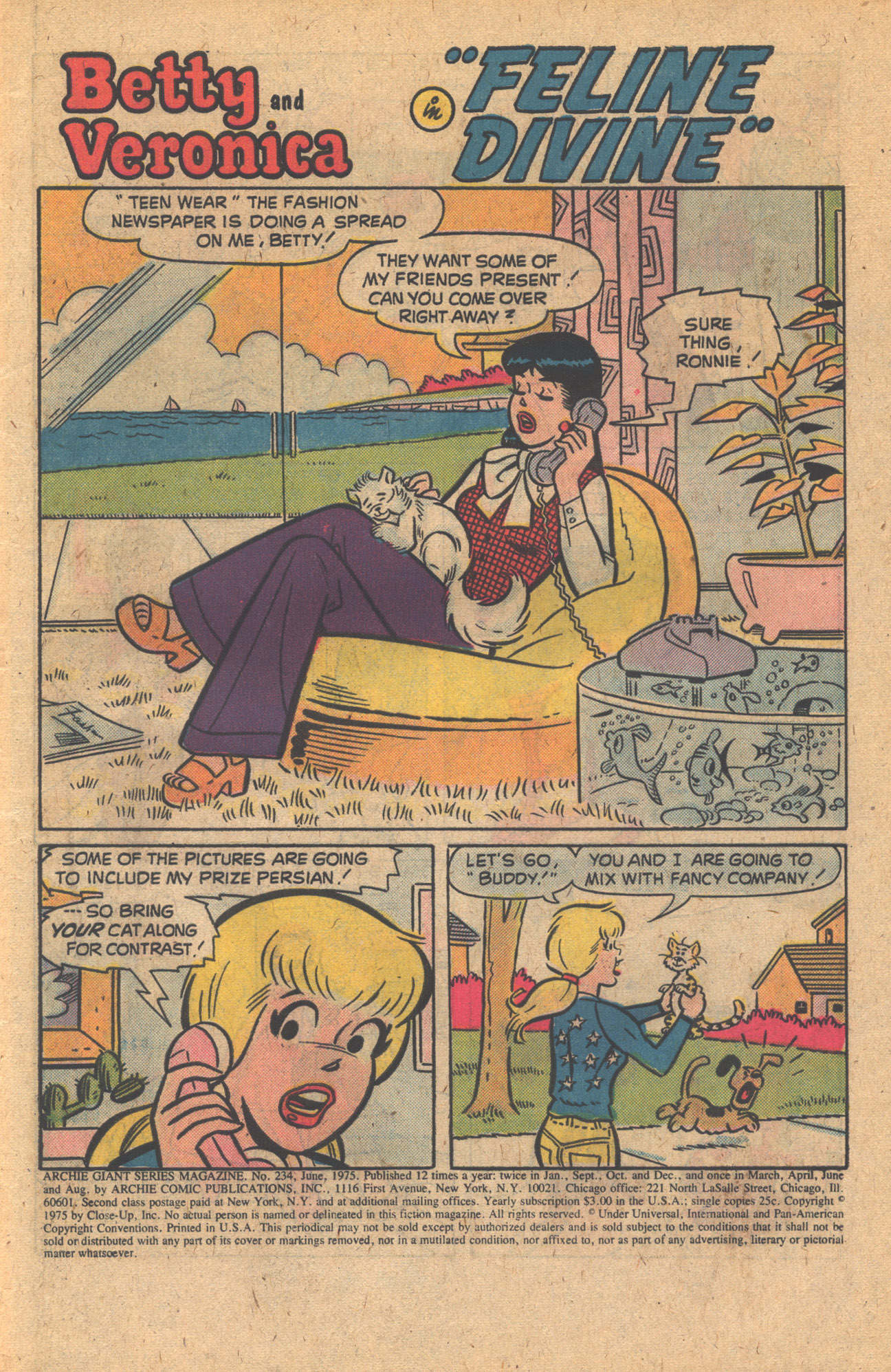 Read online Archie Giant Series Magazine comic -  Issue #234 - 3