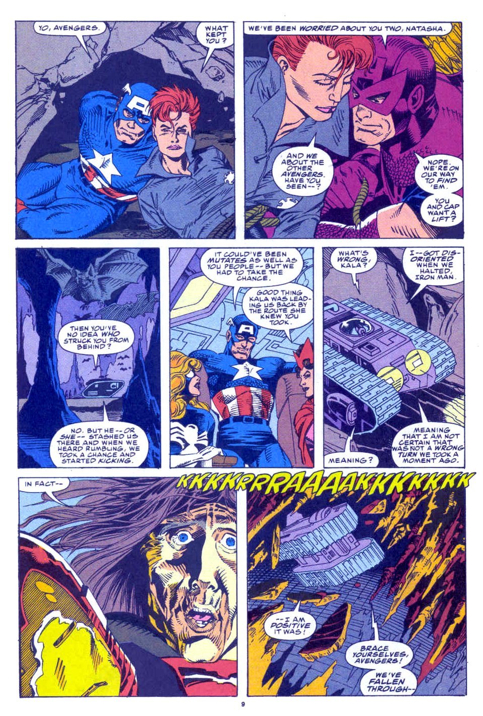 Read online Avengers West Coast (1989) comic -  Issue # Annual 6 - 9