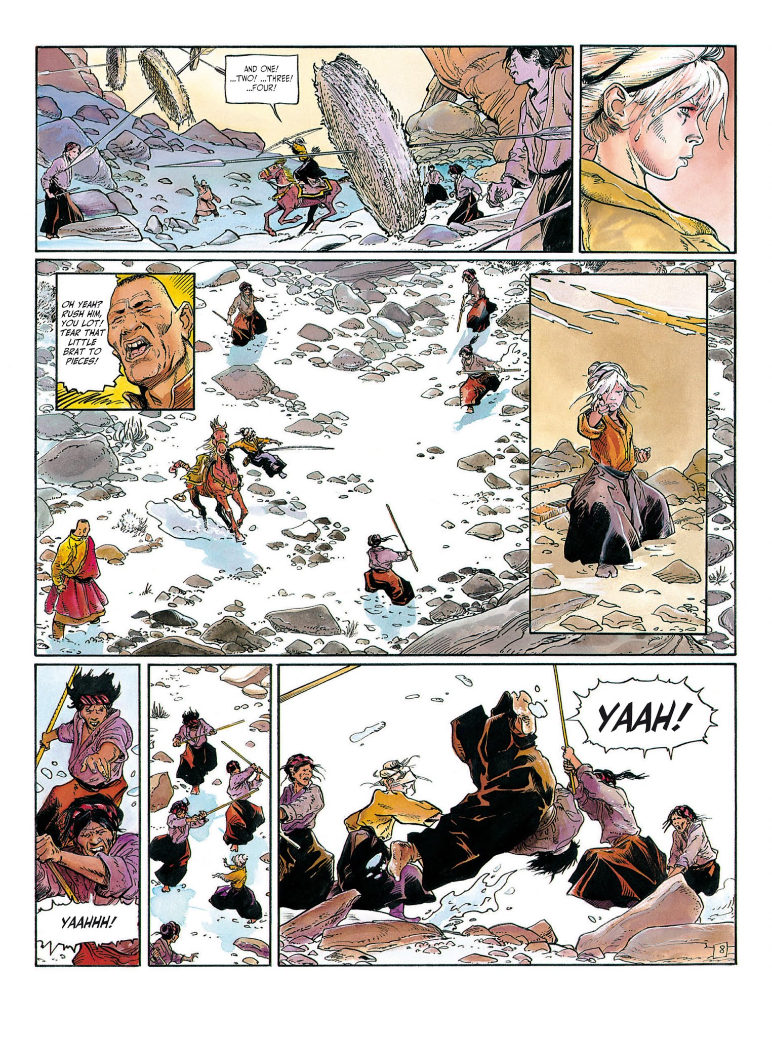 Read online The White Lama comic -  Issue #2 - 12