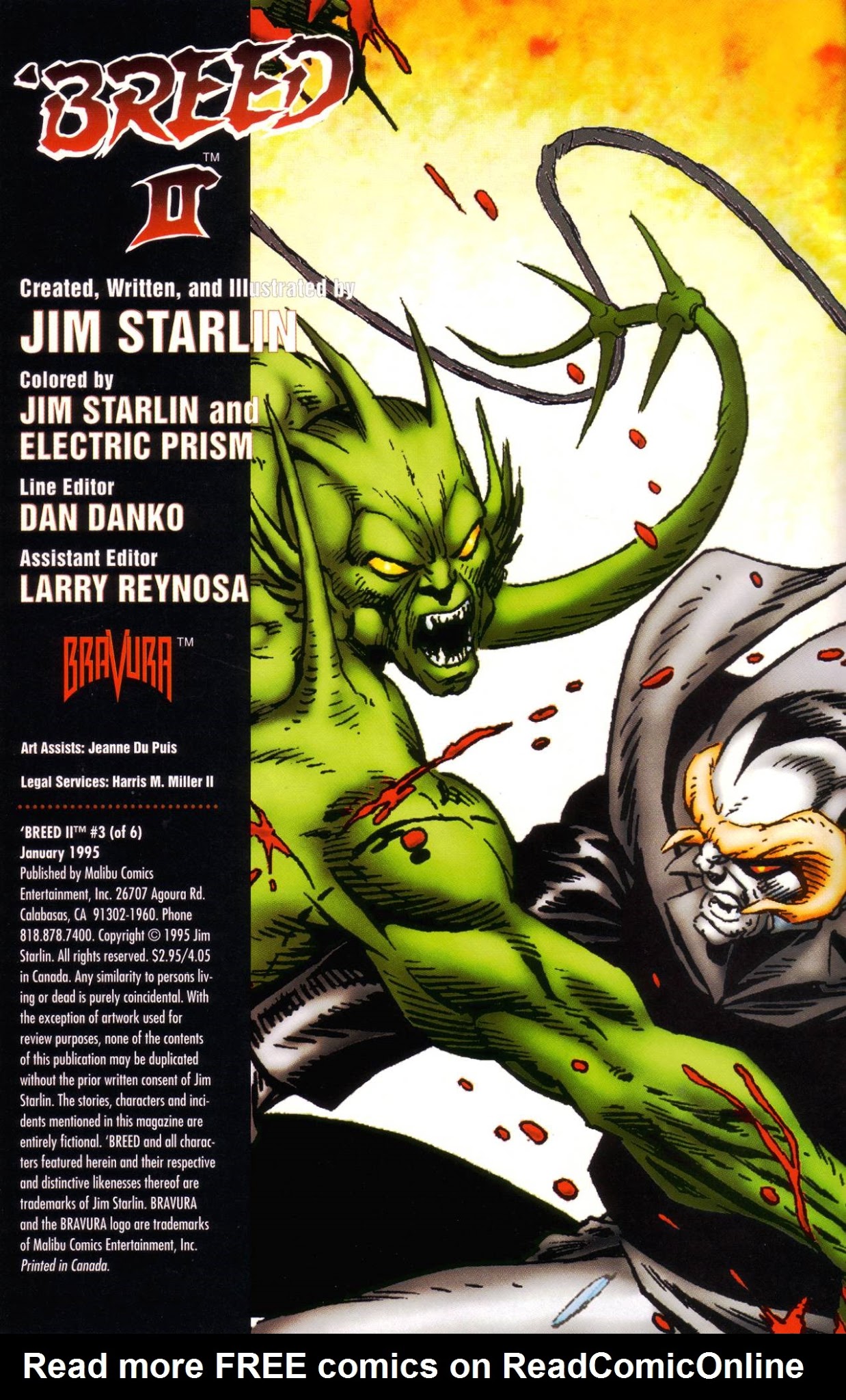 Read online 'Breed II: Book of Revelations comic -  Issue #3 - 2