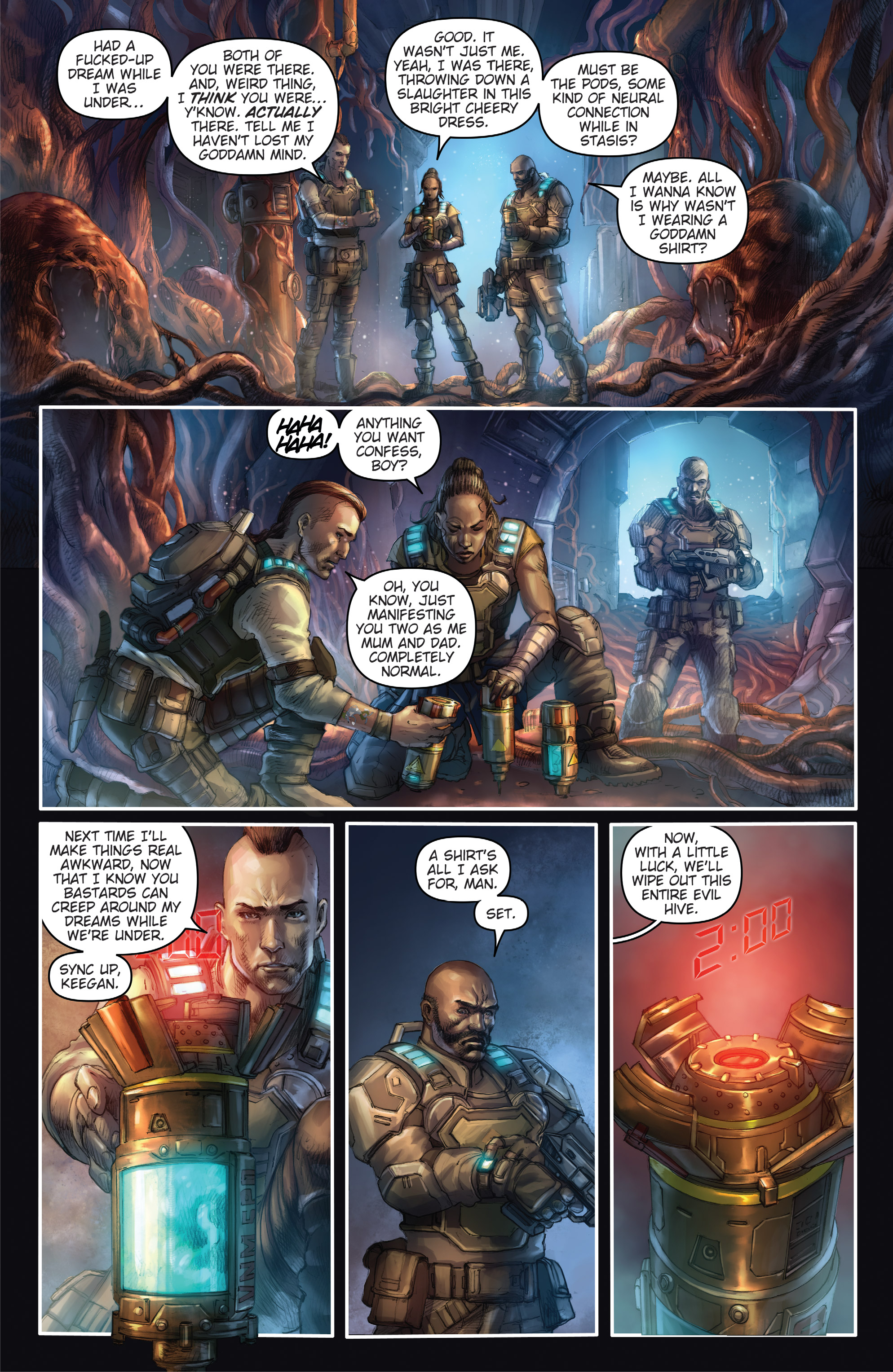 Read online Gears of War: Hivebusters comic -  Issue #1 - 9