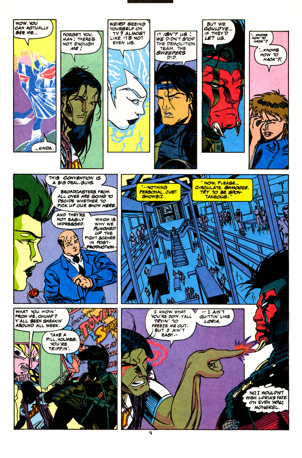 Read online Blood Pack comic -  Issue #3 - 4